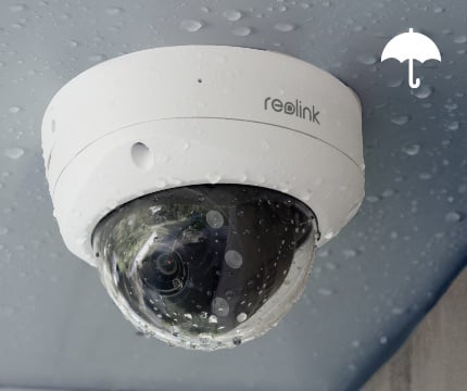 P437 Smart 4K PoE Security Camera with 5X Optical Zoom - Outdoor/Indoor Surveillance for Home & Business Protection
