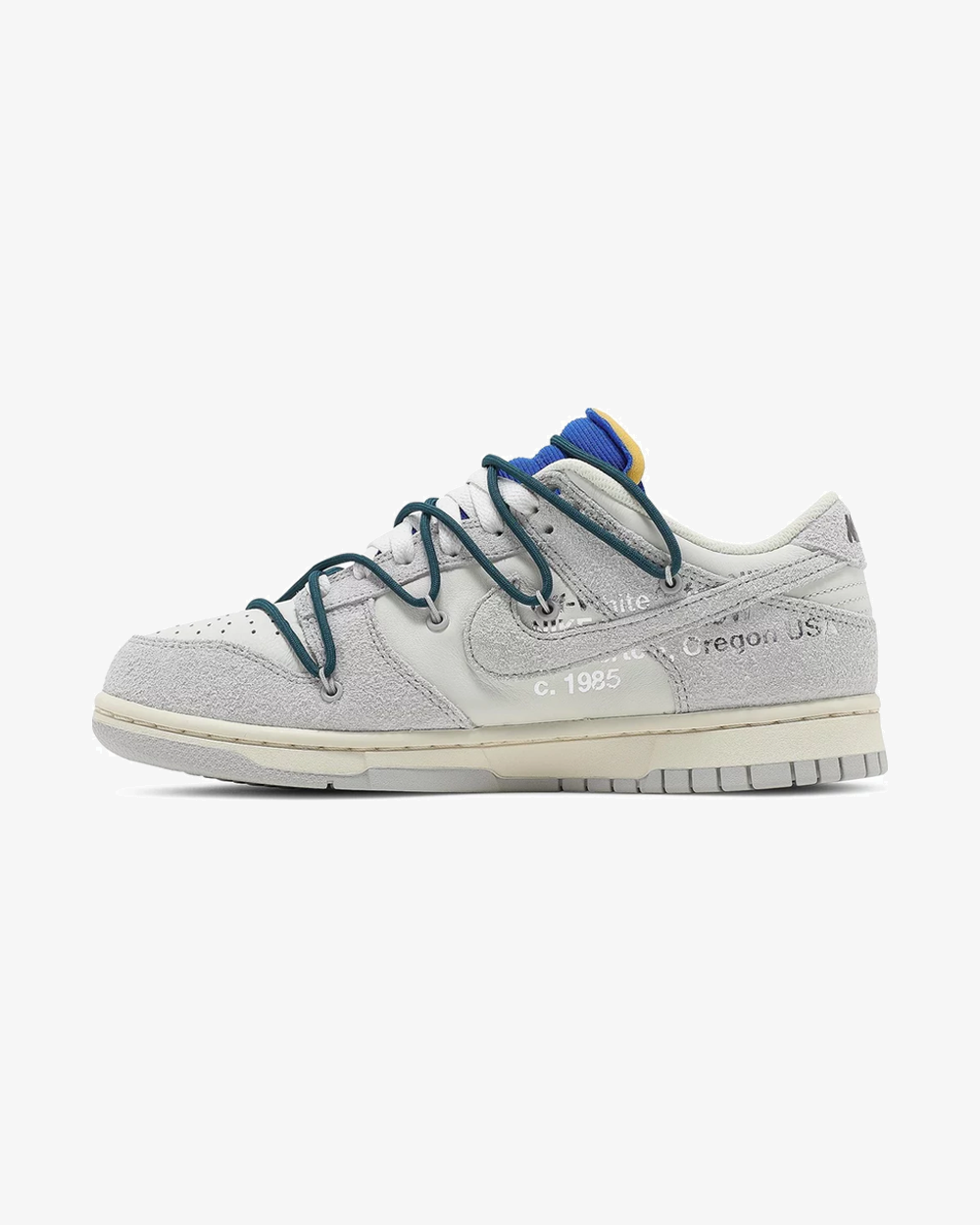 Nike x Off-White Dunk Low 'Dear Summer' Sneakers - The 50 Collection Lot 16 - Brand New Basketball Shoes for Streetwear & Summer Fashion