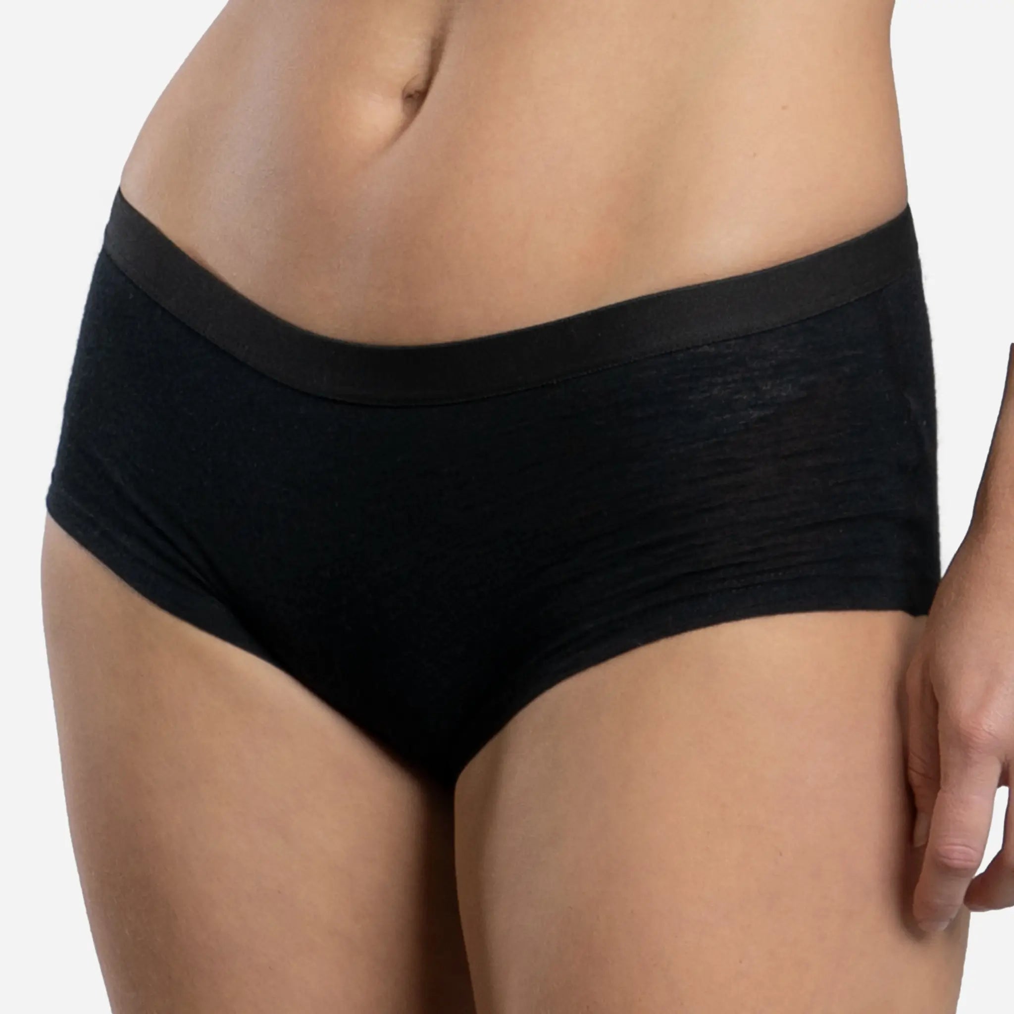 Ultra-Soft Women's Alpaca Wool Underwear - 160 GSM Lightweight Breathable Panties for All-Day Comfort | Perfect for Travel, Yoga & Cold Weather Layering