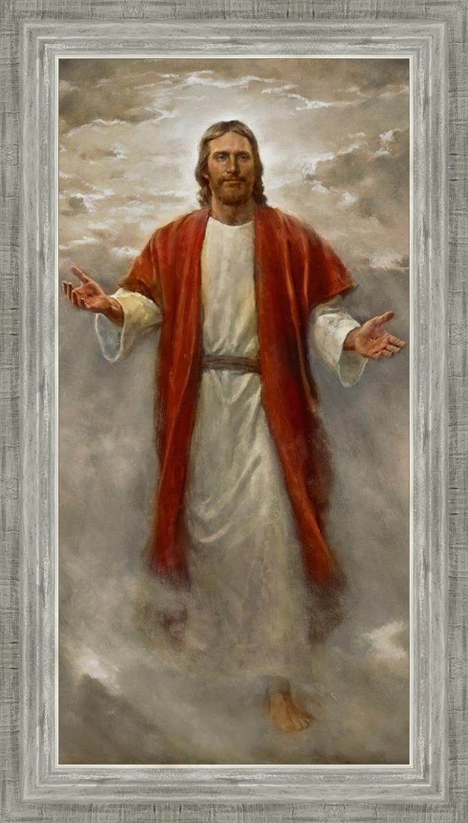 In His Glory By Del Parson - Religious Wall Art for Home & Church Decor - Perfect for Living Room, Bedroom & Worship Spaces