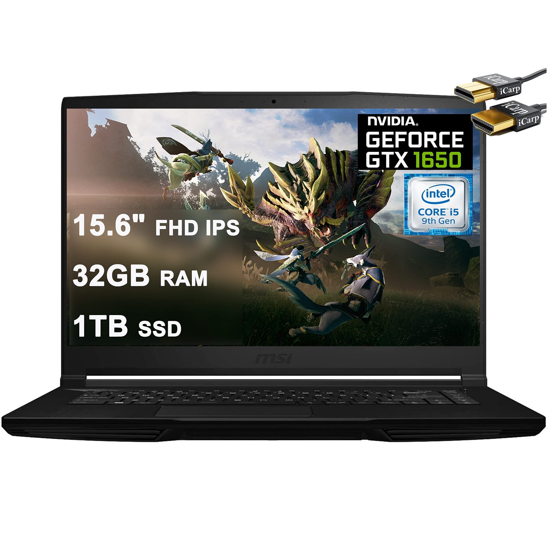MSI GF63 Thin & Light 15.6