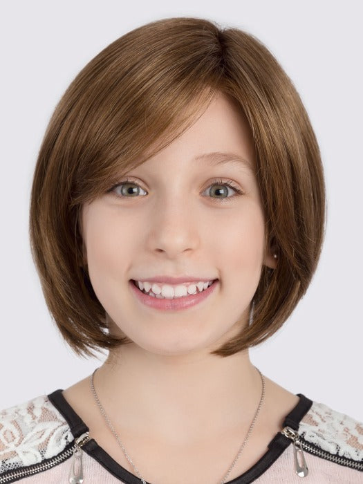 Emma Power Kids Synthetic Wig - Soft & Comfortable Hairpiece for Girls, Perfect for Cosplay, Halloween, and Daily Play