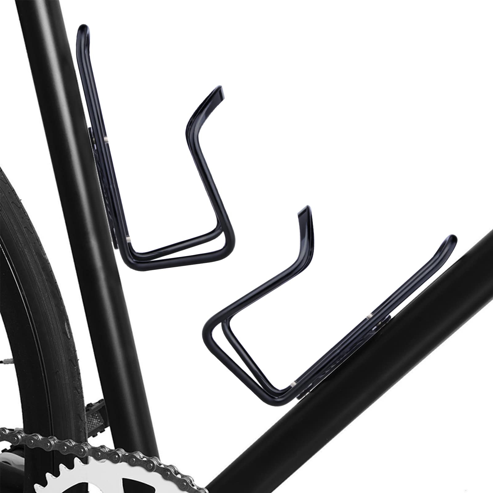 FiveBox Aluminum Alloy Bike Water Bottle Cage Holder - Lightweight & Durable Cycling Accessory for Road, Mountain & Commuter Bikes - Perfect for Outdoor Sports, Fitness & Daily Rides