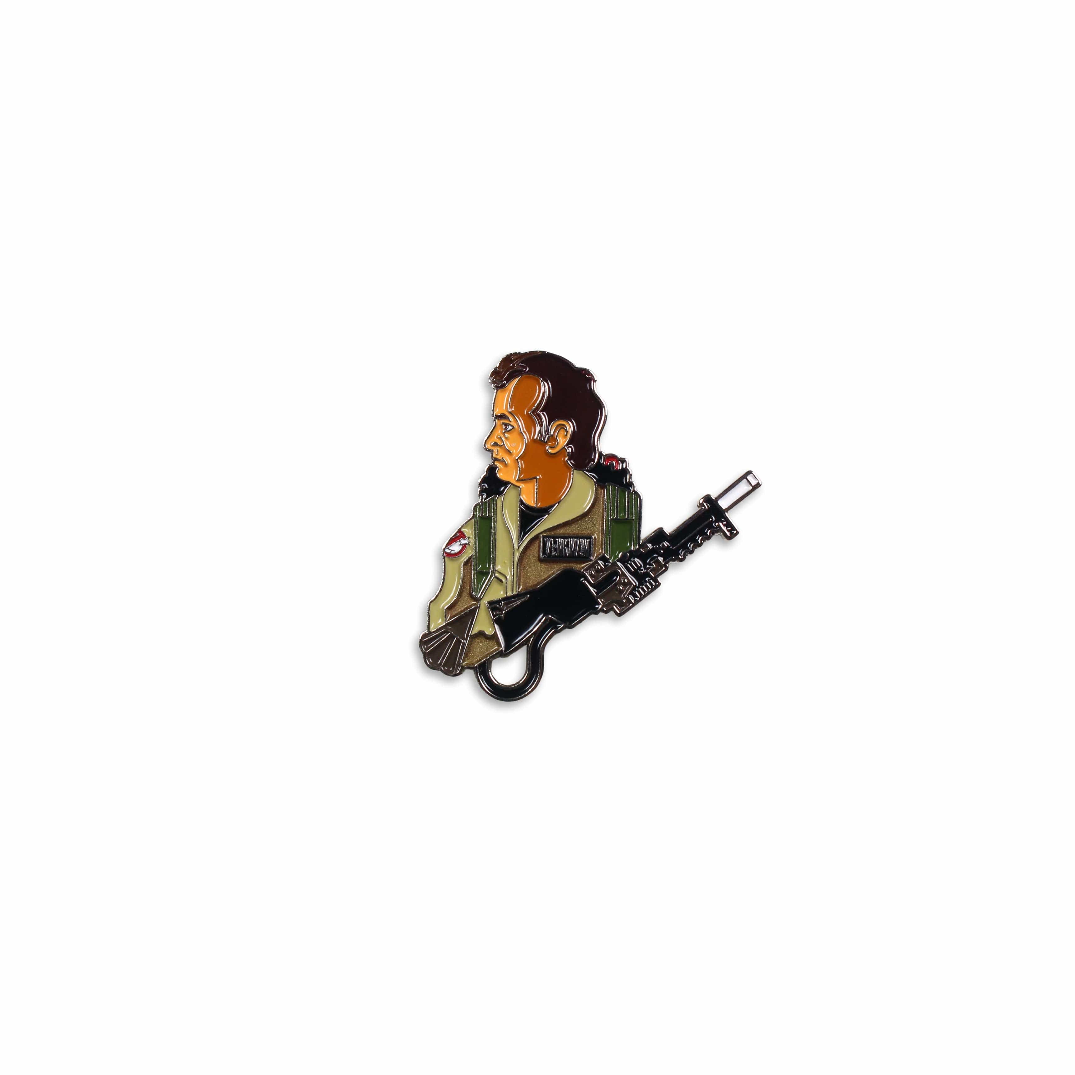 Ghostbusters Peter Venkman Enamel Pin - Officially Licensed Collectible Badge for Cosplay, Backpacks & Fan Gifts