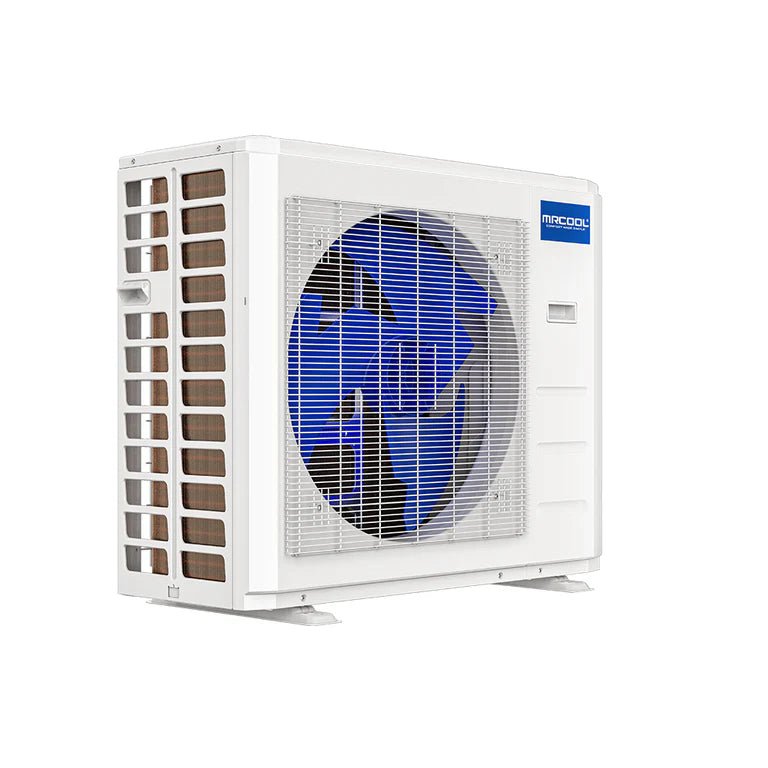 MRCOOL DIY 4th Gen 2 Zone 18,000 BTU 21 SEER Ductless Mini Split Air Conditioner and Heat Pump System with Ceiling Cassettes (9K + 12K) - Perfect for Home, Office, and Garage Cooling & Heating