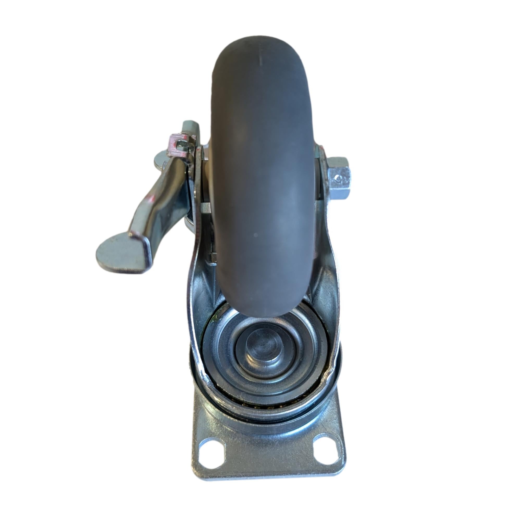 4-Pack 1 1/4 Inch Thermo Pro Heavy Duty Wheel Casters with Dust Caps - 250 lbs Capacity per Caster - for Furniture, Equipment, and Industrial Use