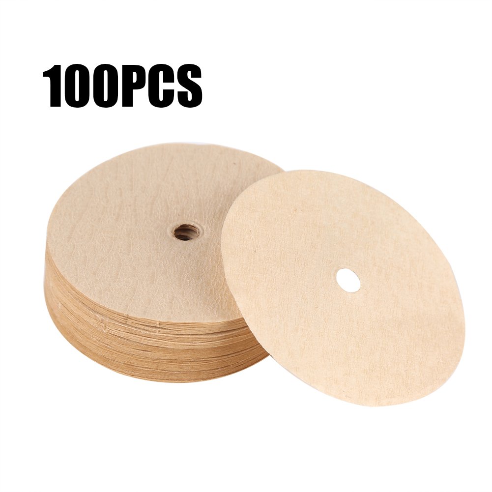 100Pcs Disposable Paper Coffee Filters for Vietnamese Drip Coffee Maker - Perfect for Home Brewing, Office Use & Camping Trips