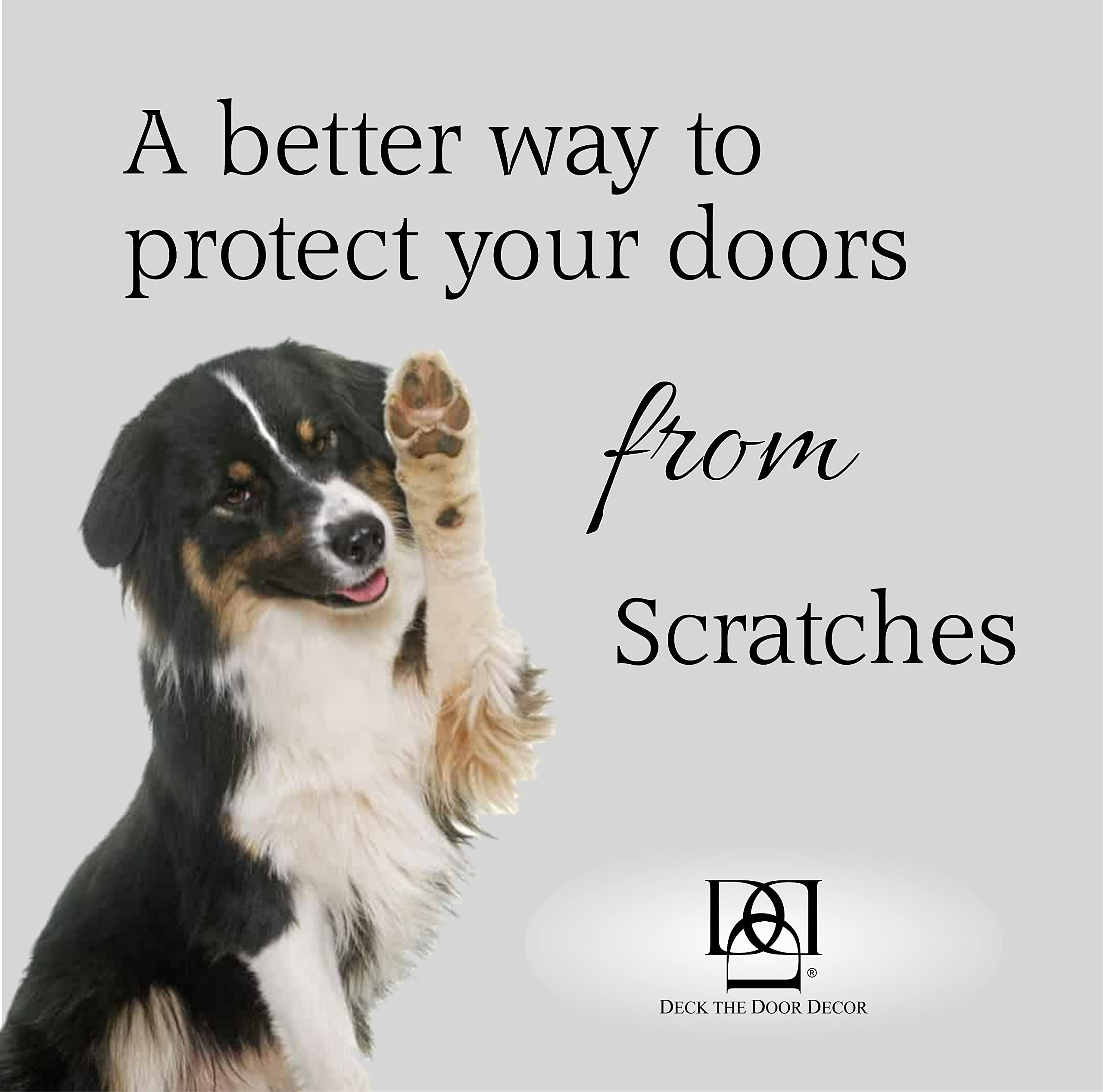 Dog Scratch Door Protection Plate - Anodized Aluminum with 3M Adhesive - Oil Rubbed Bronze Finish - 6x30 Inch Full Length - Durable Door Guard for Pets - Perfect for Home Entryway & Interior Door Protection