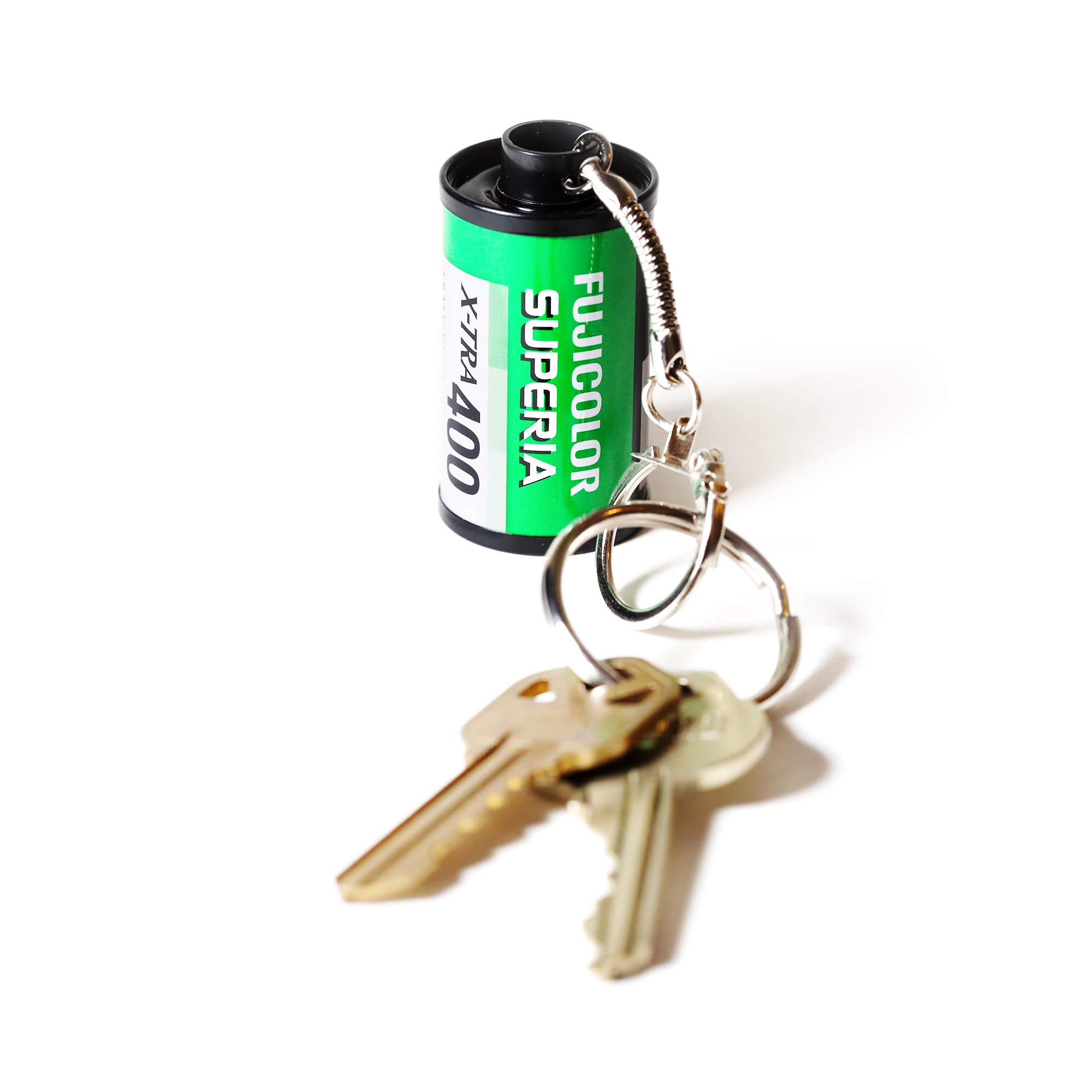 35mm Film Canister Keychain - Vintage Camera Film Key Ring for Photographers & Film Enthusiasts - Perfect Gift for Travel, Photography, and Everyday Carry