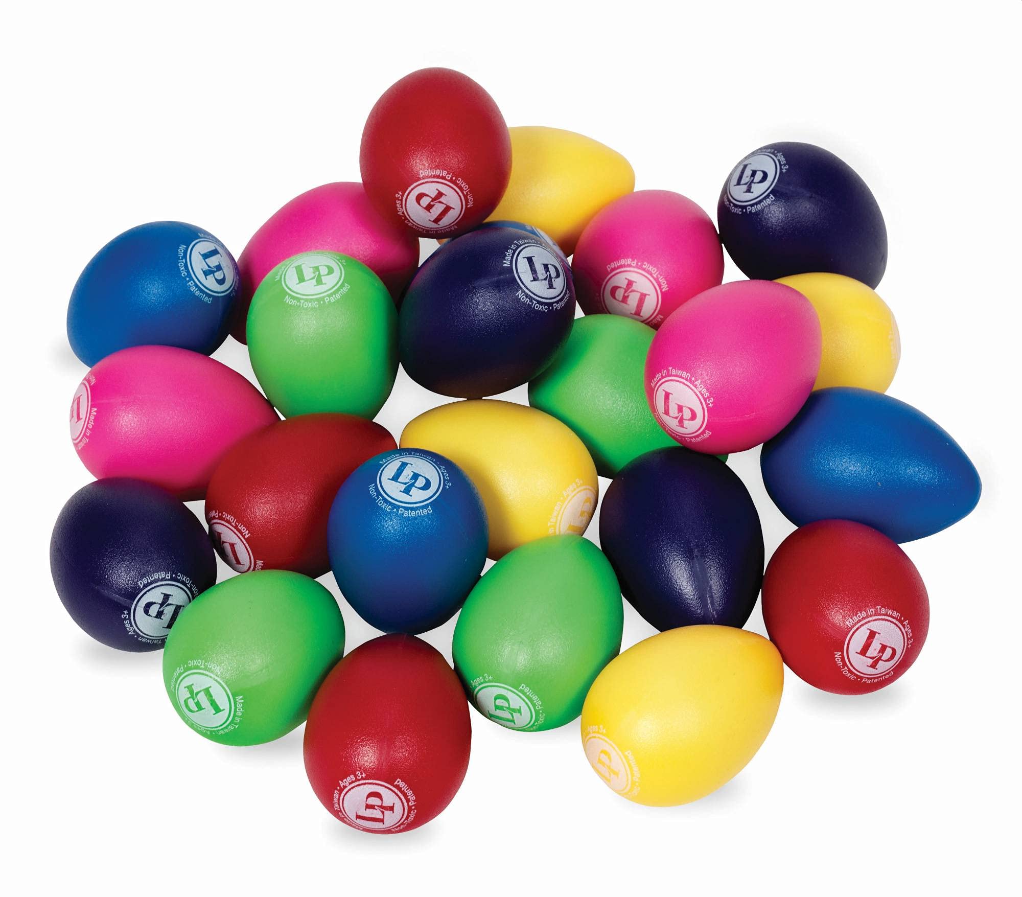 Egg Shakers 36 Pack - Colorful Plastic Egg Maracas for Kids, Music Education, Classroom & Party Fun - Perfect for Early Learning, Sensory Play & Musical Games