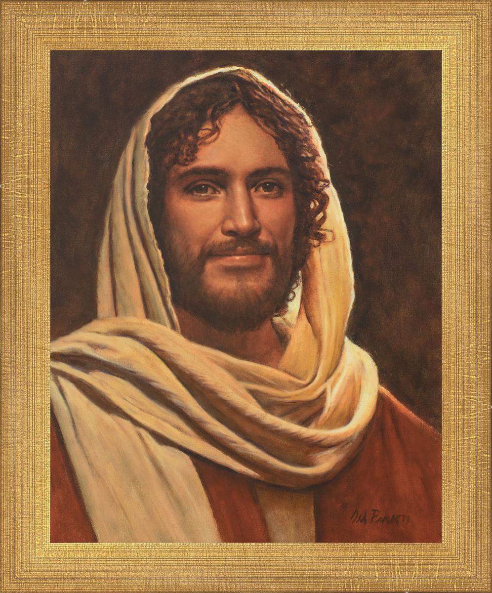 Emmanuel By Del Parson - Premium Religious Wall Art for Home & Church Decor - Perfect for Living Rooms, Bedrooms & Worship Spaces