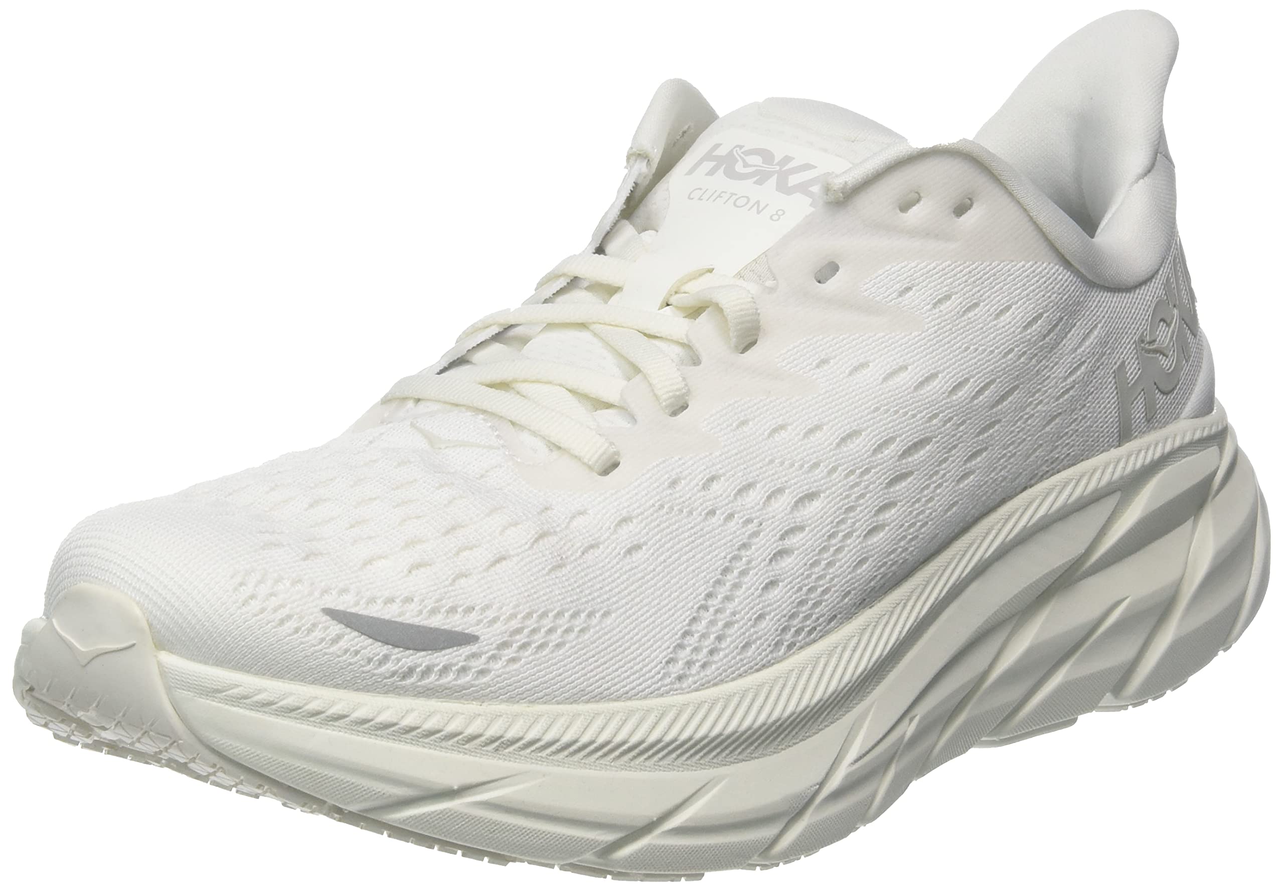 HOKA ONE ONE Women's Clifton 8 Running Shoes - Lightweight Cushioned Sneakers for Road Running, Jogging & Gym Workouts - Perfect for Marathon Training & Everyday Comfort