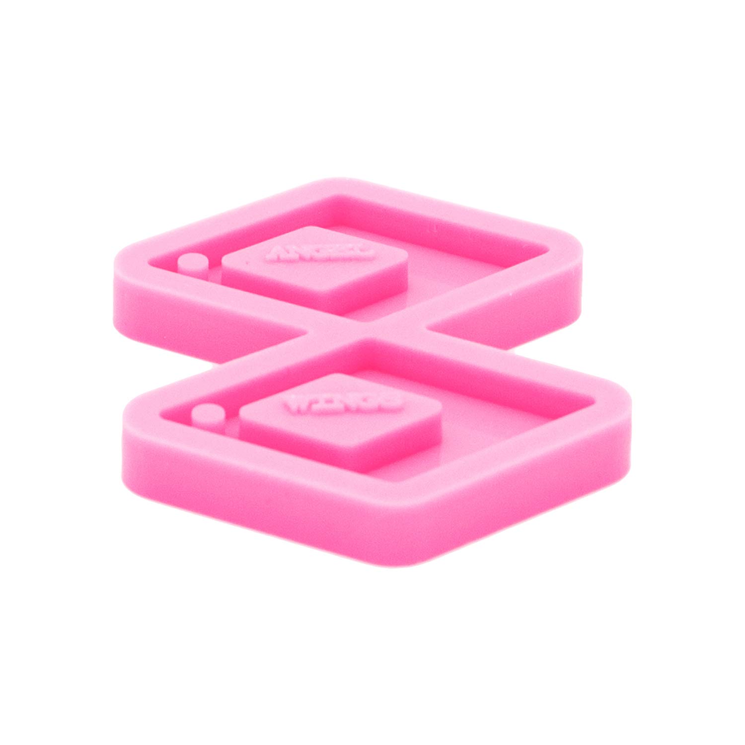 2Pcs Angel Wings Silicone Resin Molds for Jewelry Making - Rhombus Hollow Epoxy Casting Molds (Size S/M) - Perfect for DIY Earrings, Pendants & Craft Projects