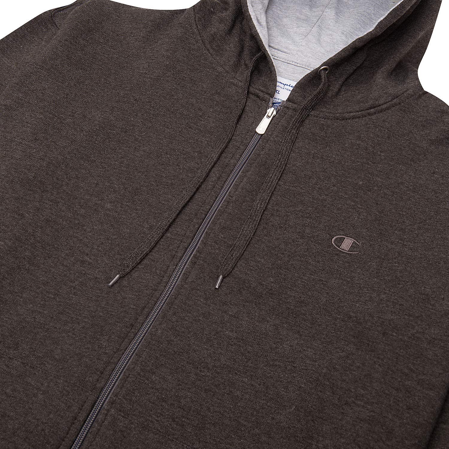 Champion Big and Tall Men's Fleece Zip-Up Hoodie Jacket - Warm & Comfortable Pullover for Casual Wear, Gym, and Outdoor Activities