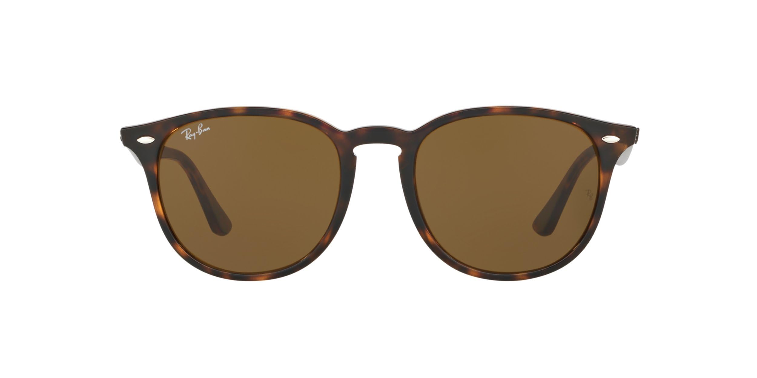 Ray-Ban RB4259F Low Bridge Fit Round Sunglasses for Men & Women – UV Protection, Polarized Lenses, Lightweight Frame – Perfect for Driving, Outdoor Activities & Fashion Accessories