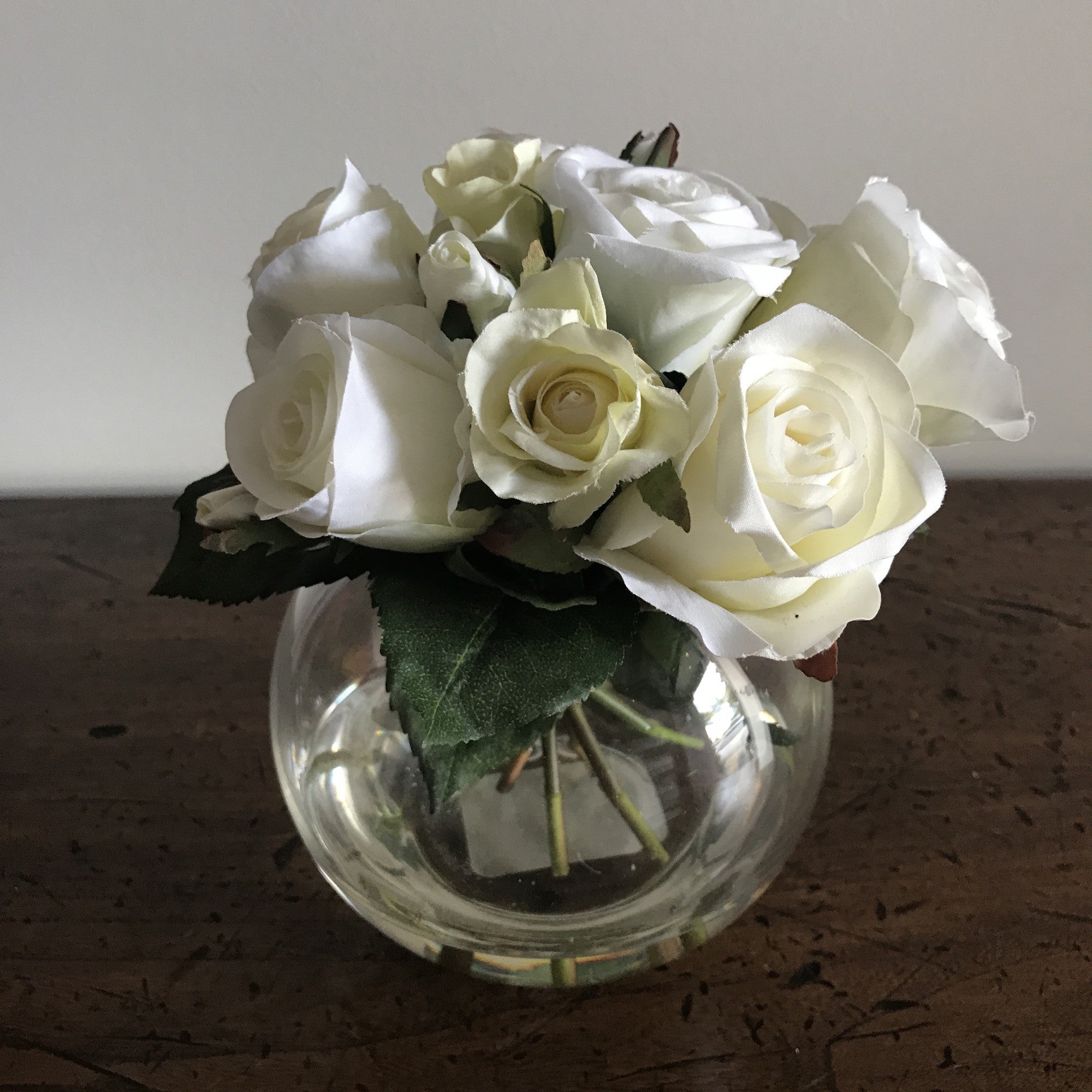 Premium Artificial White Roses - Lifelike Silk Flowers for Home Decor, Wedding Bouquets, and Event Centerpieces
