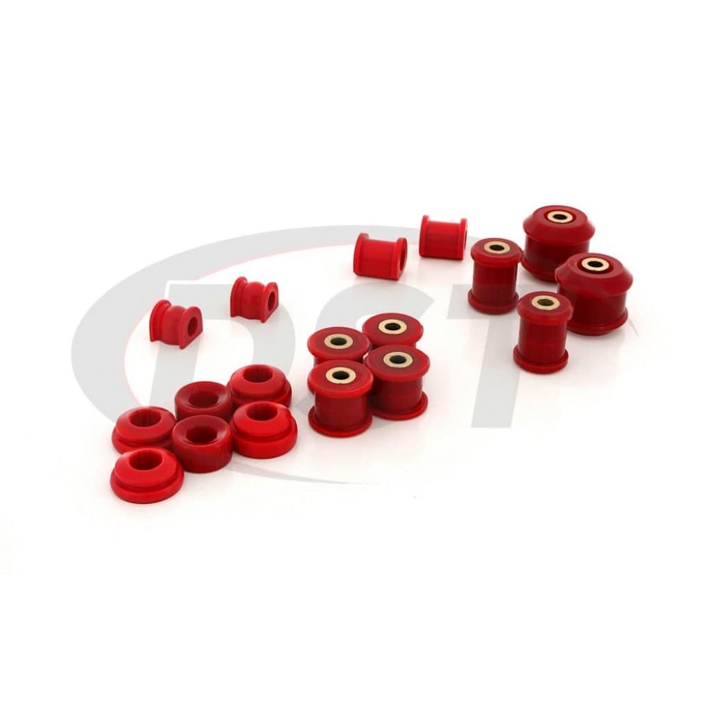 Energy Suspension Hyper-Flex Master Bushing Kit for 2002-2004 Acura RSX (16.18111R) - Improve Handling & Reduce Vibration for Street & Track Performance