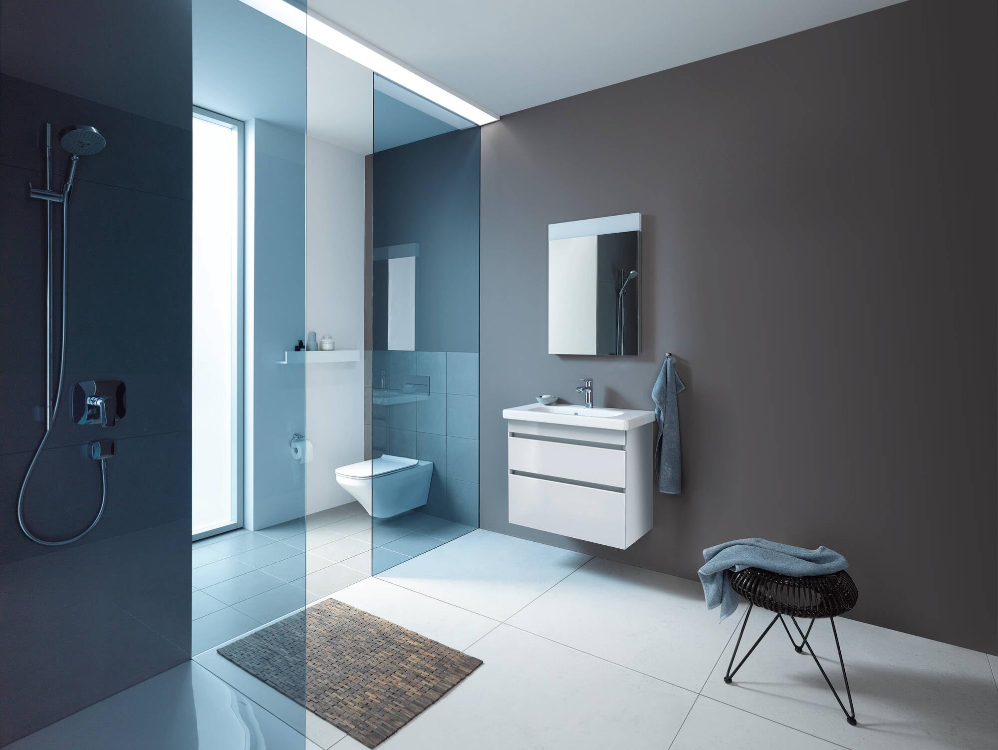 Duravit 0060590000 Durastyle Toilet Seat and Cover - Durable & Stylish Bathroom Upgrade for Modern Homes