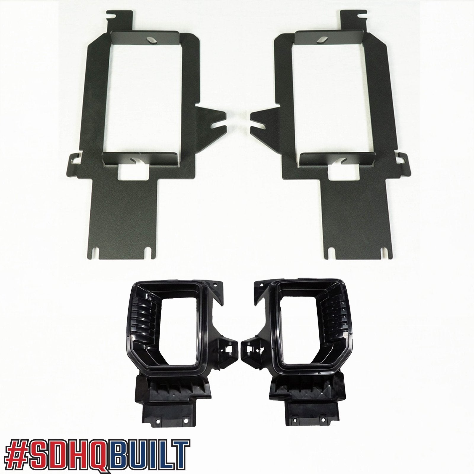2023 GMC 2500/3500 Heavy Duty SDHQ Built Dual Fog Light Kit - Off-Road Lighting for Trucks & Towing