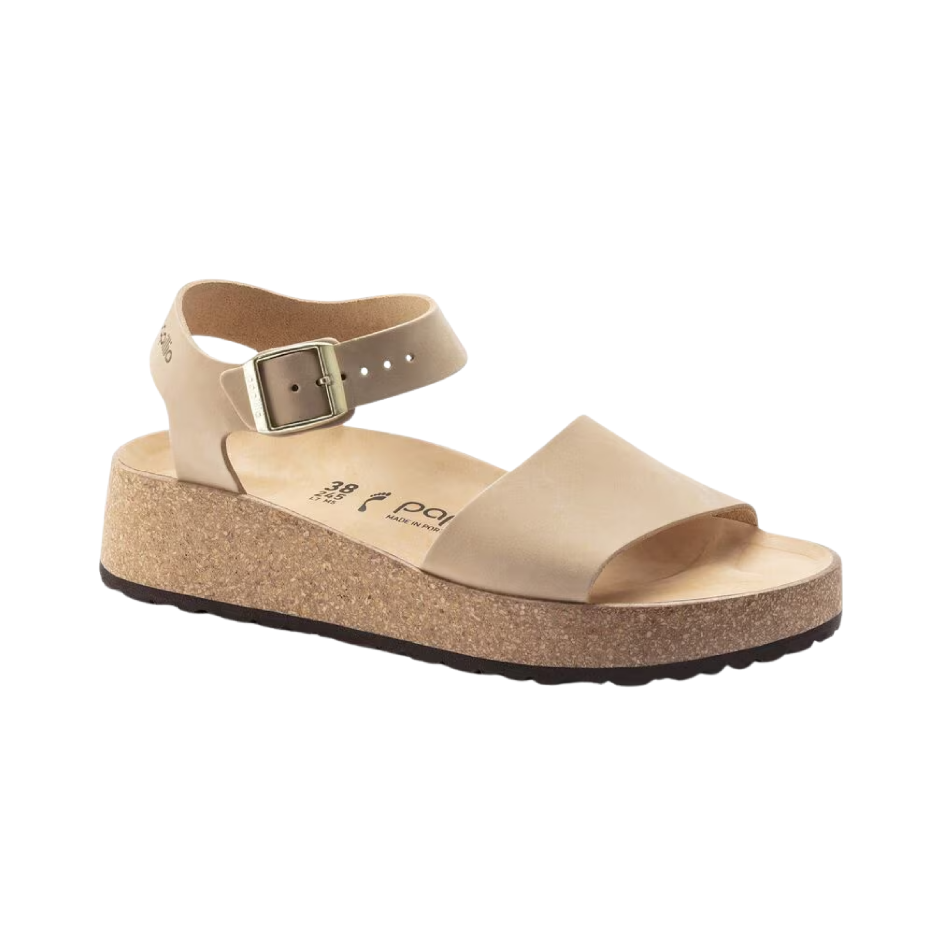 Women's Glenda Nubuck Leather Sandals - Comfortable Casual Summer Shoes for Beach, Vacation & Everyday Wear