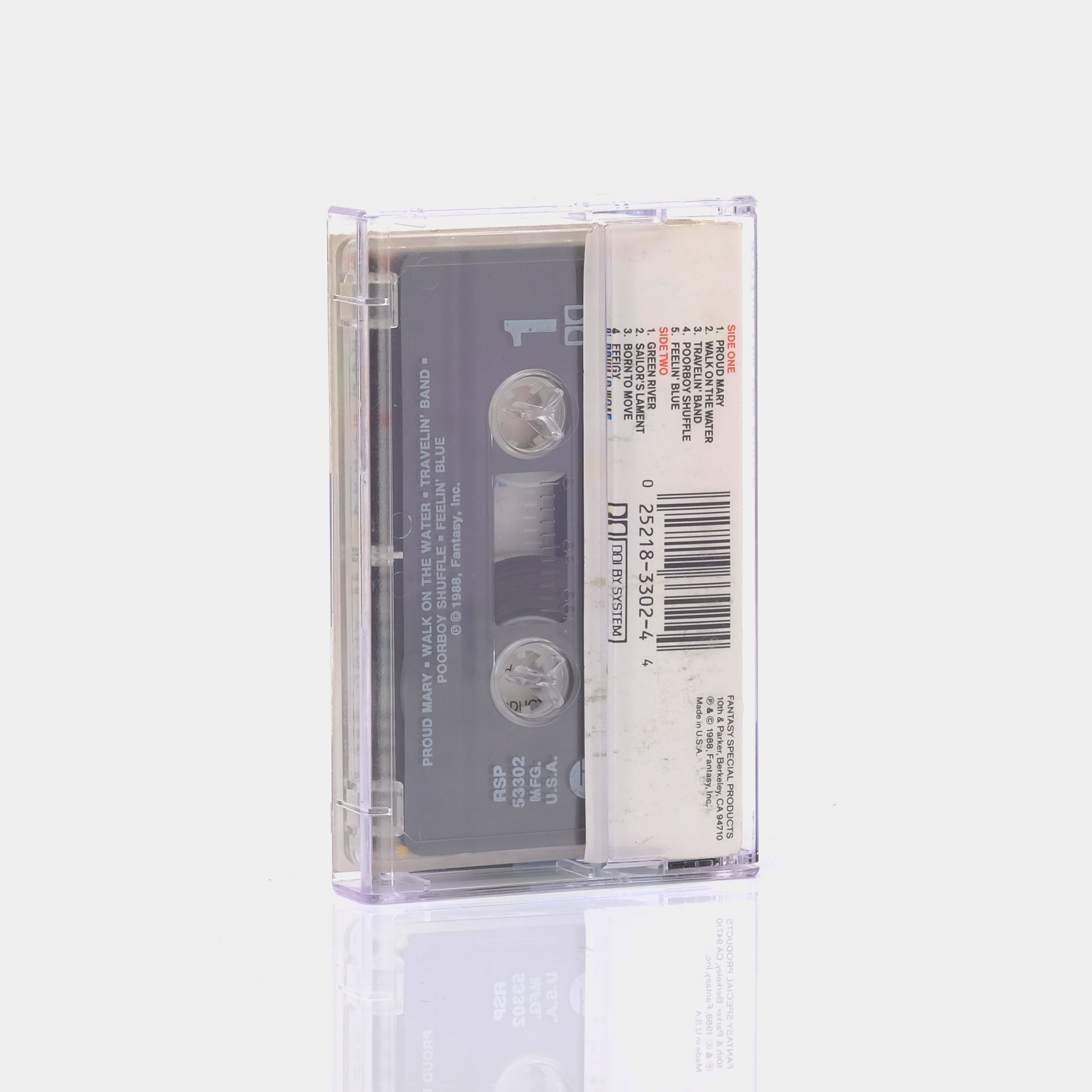 Vintage Creedence Clearwater Revival Rollin' On The River Cassette Tape - Classic Rock Music Collectible - Perfect for Car Stereo, Walkman & Retro Music Lovers
