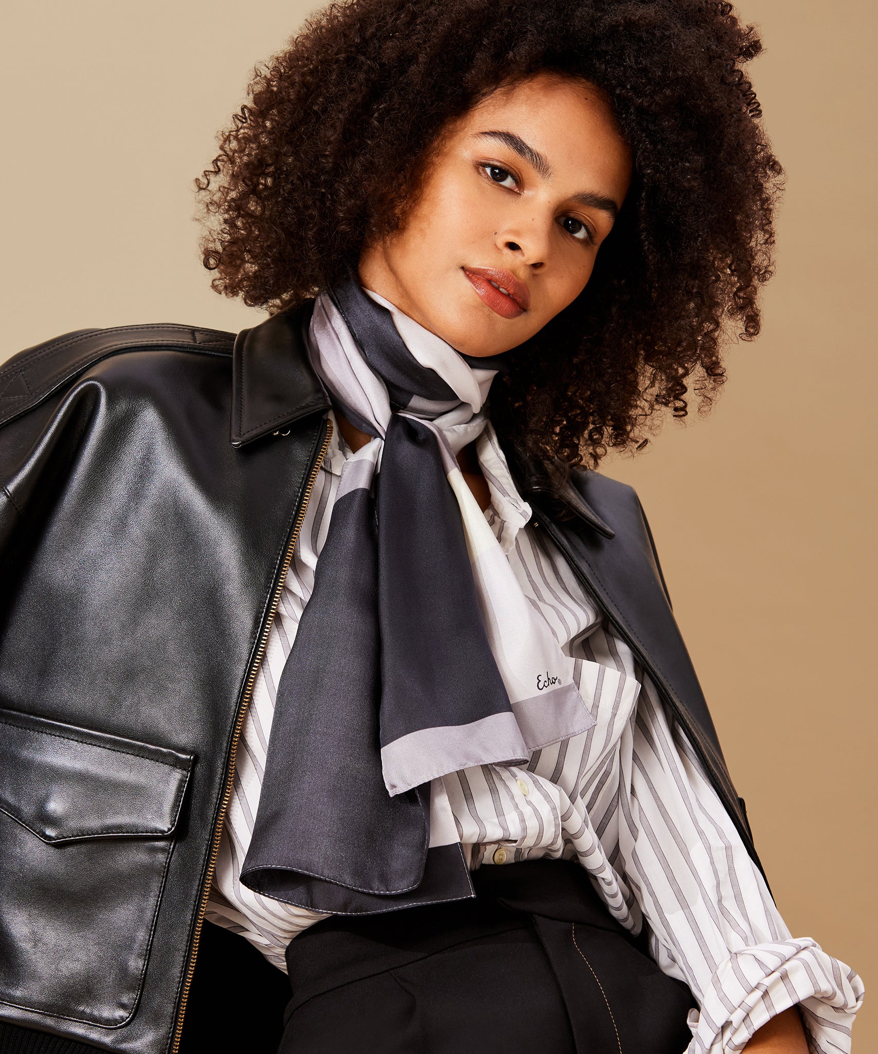 Color Theory Silk Oblong Scarf - Elegant & Lightweight Fashion Accessory for Women - Perfect for Office, Parties & Special Occasions