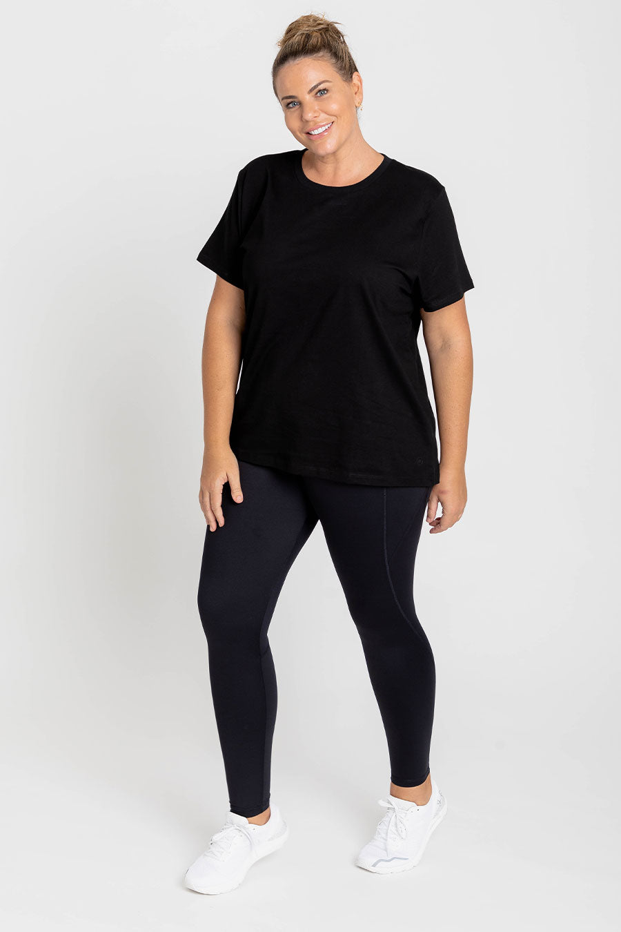 Premium Soft Cotton Everyday T-Shirt for Men & Women - Classic Black - Comfortable Casual Wear for Work, Gym & Outings