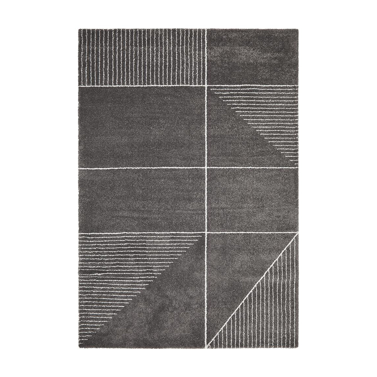 Premium Broadway 935 Area Rug in Charcoal Gray - Soft & Durable Living Room Carpet for Home Decor, Bedroom, Office, and High-Traffic Areas
