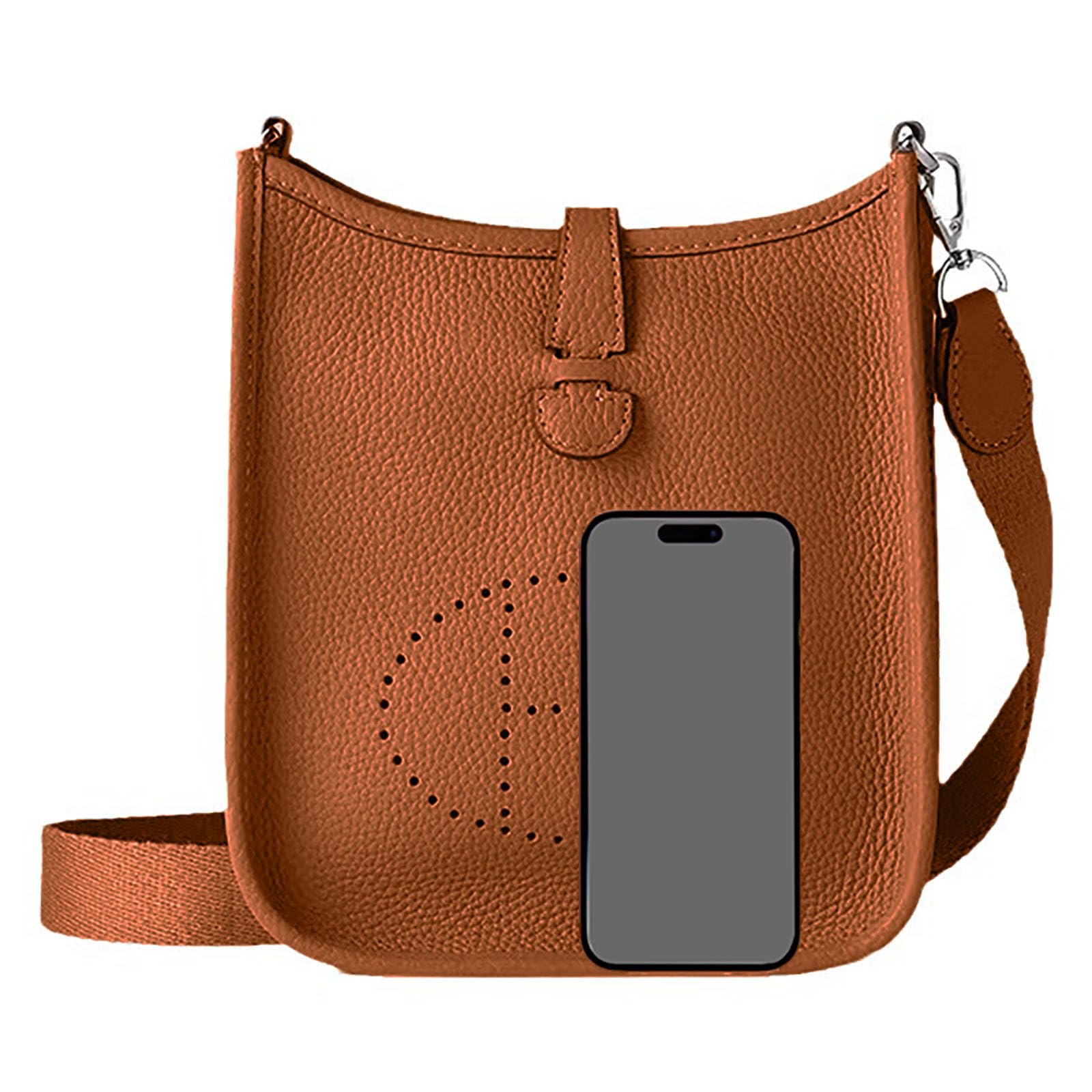 Stylish Women's Leather Crossbody Bag with Flap - Elegant Shoulder Purse for Party, Banquet & Evening Events | Perfect Clutch for Date Night, Wedding & Special Occasions