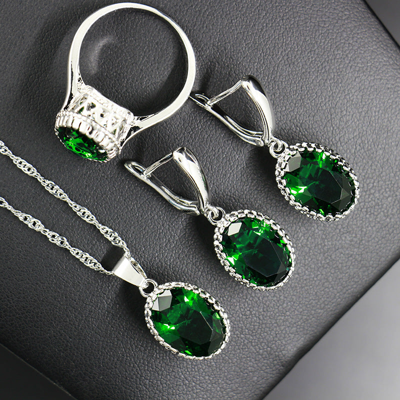Elegant Bridal Wedding Jewelry Set with Diamond Hair Claw - Perfect for Bridal Shower, Wedding Ceremony & Formal Dinner Parties