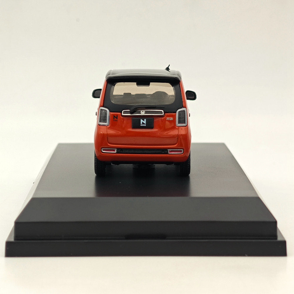 1/43 Scale Honda N ONE RS Sunset Orange Diecast Model Car - Hobby Japan HJ432001P | Collectible Miniature Vehicle for Display & Gifts