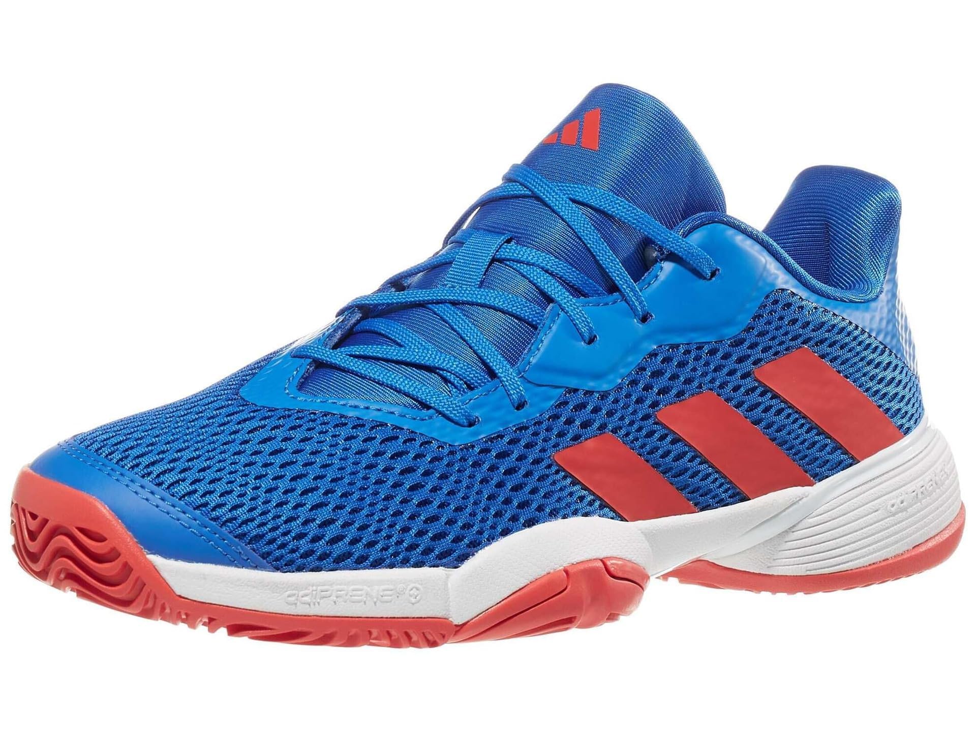 Adidas Barricade Tennis Shoes for Kids - Lightweight & Durable Court Sneakers for Junior Players - Perfect for Tennis Training & Matches
