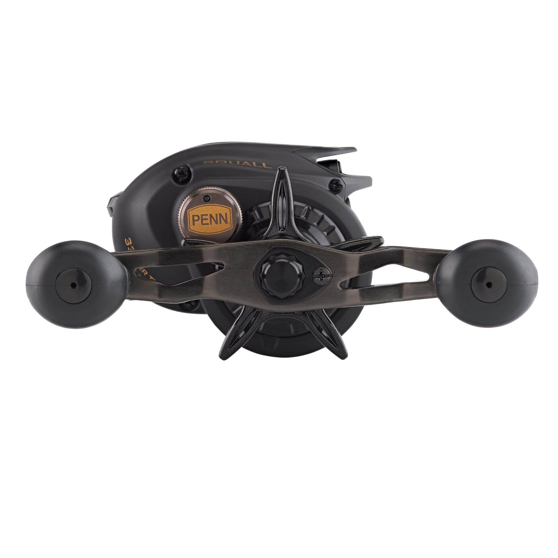 Squall® Baitcast Fishing Reel - High Performance Saltwater & Freshwater Fishing Gear for Bass, Trout, and Walleye - Perfect for Casting, Trolling, and Surf Fishing
