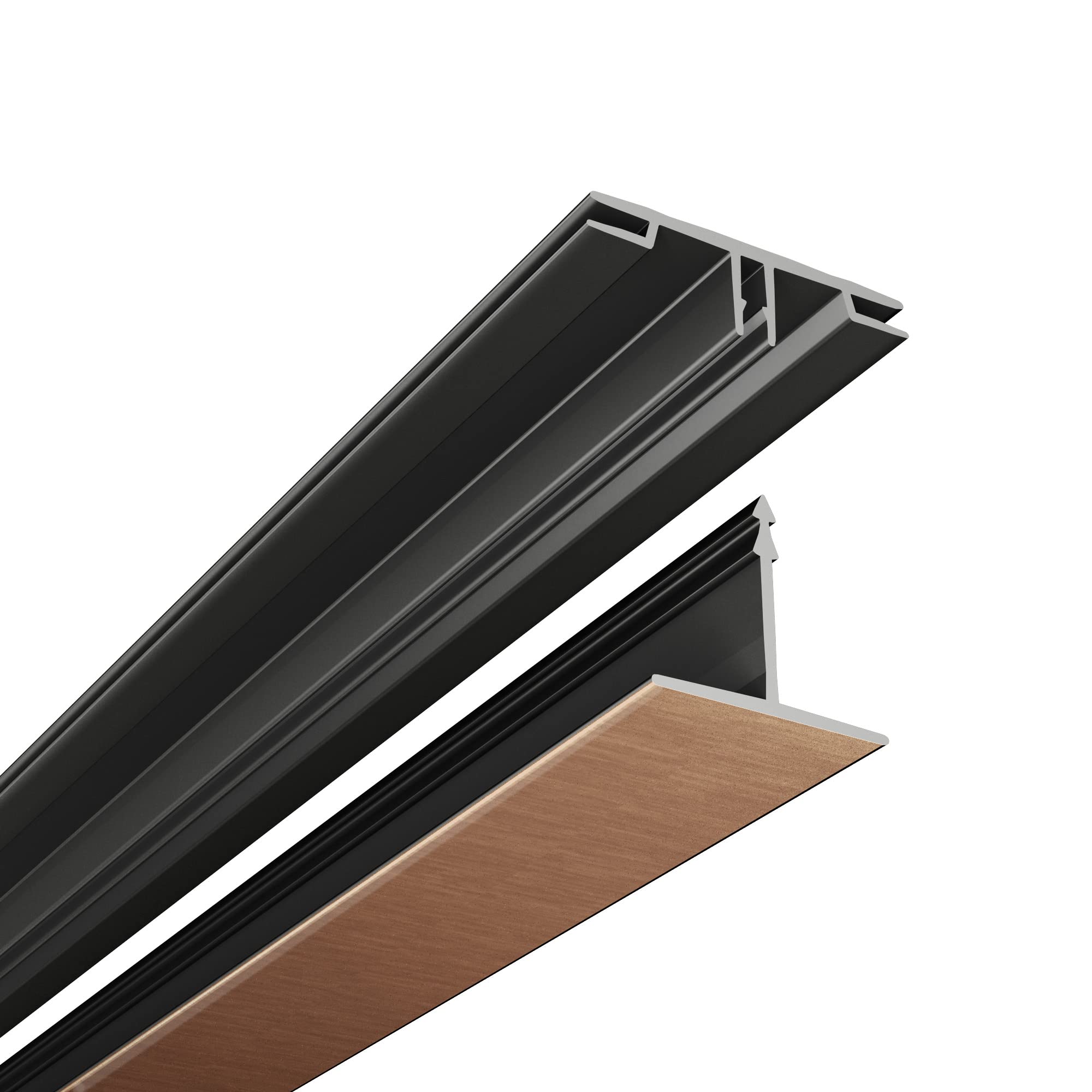 100 sq. ft. Oil-Rubbed Bronze Surface Mount Ceiling Grid Kit - Perfect for Drop Ceiling Tiles in Basements, Offices & Commercial Spaces