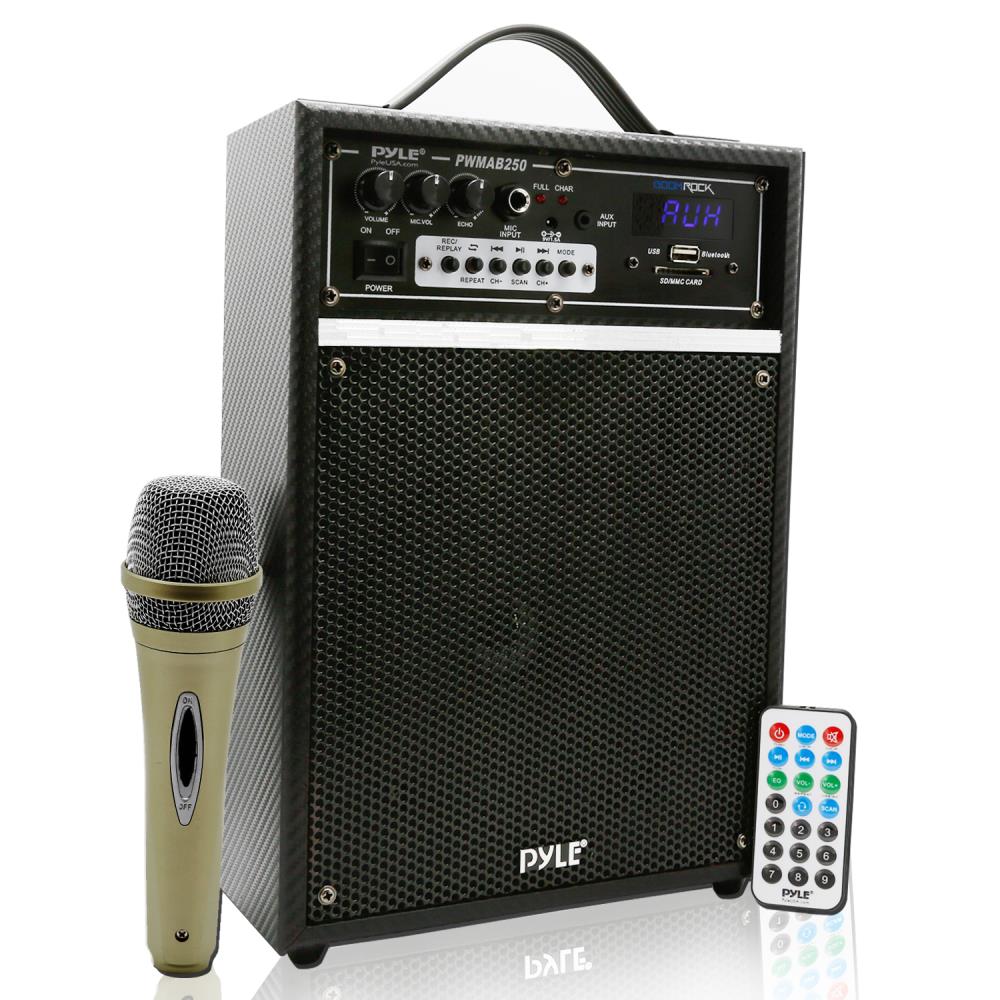 Portable Bluetooth PA Speaker System - Wireless Outdoor Speaker for Parties, Events & Public Address - High-Quality Sound for DJs, Bands & Public Speaking