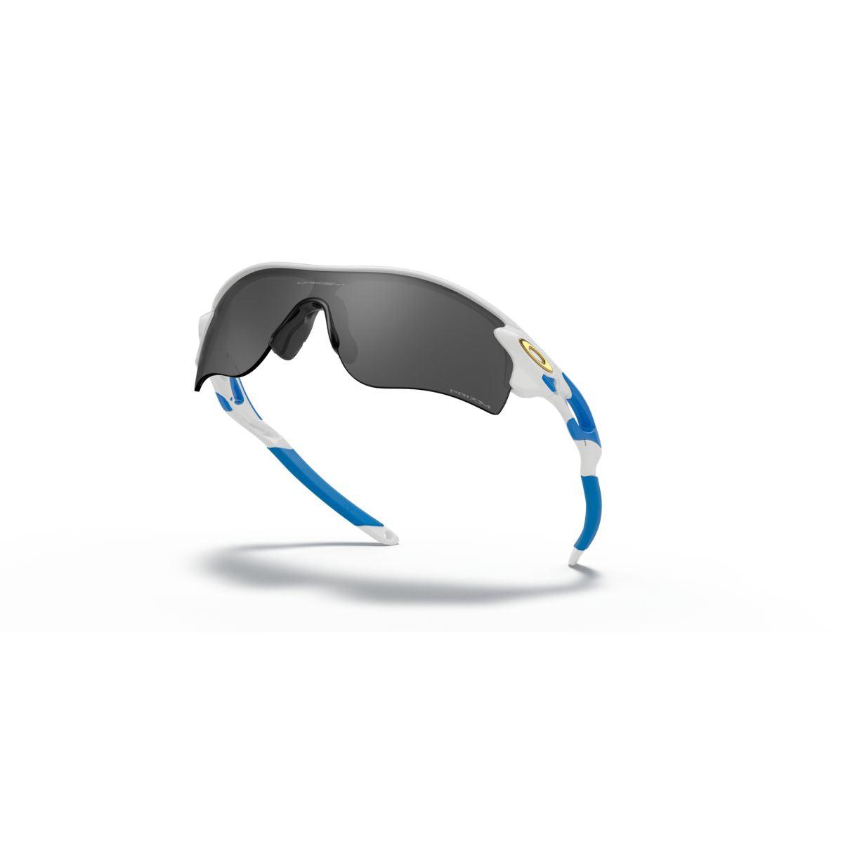 Oakley Radarlock Path Sunglasses - Polished White Frame with Prizm Black Lenses, Low Bridge Fit (Model 0OO9206 920647) - Perfect for Running, Cycling & Outdoor Sports