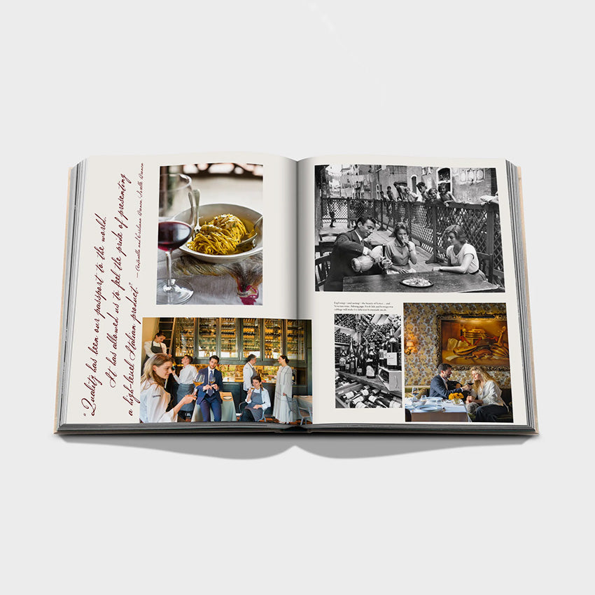 Assouline Wine & Travel Italy - Luxury Coffee Table Book for Wine Lovers, Italian Travel Guide & Gift for Foodies - Perfect for Home Decor, Wine Cellars & Travel Inspiration