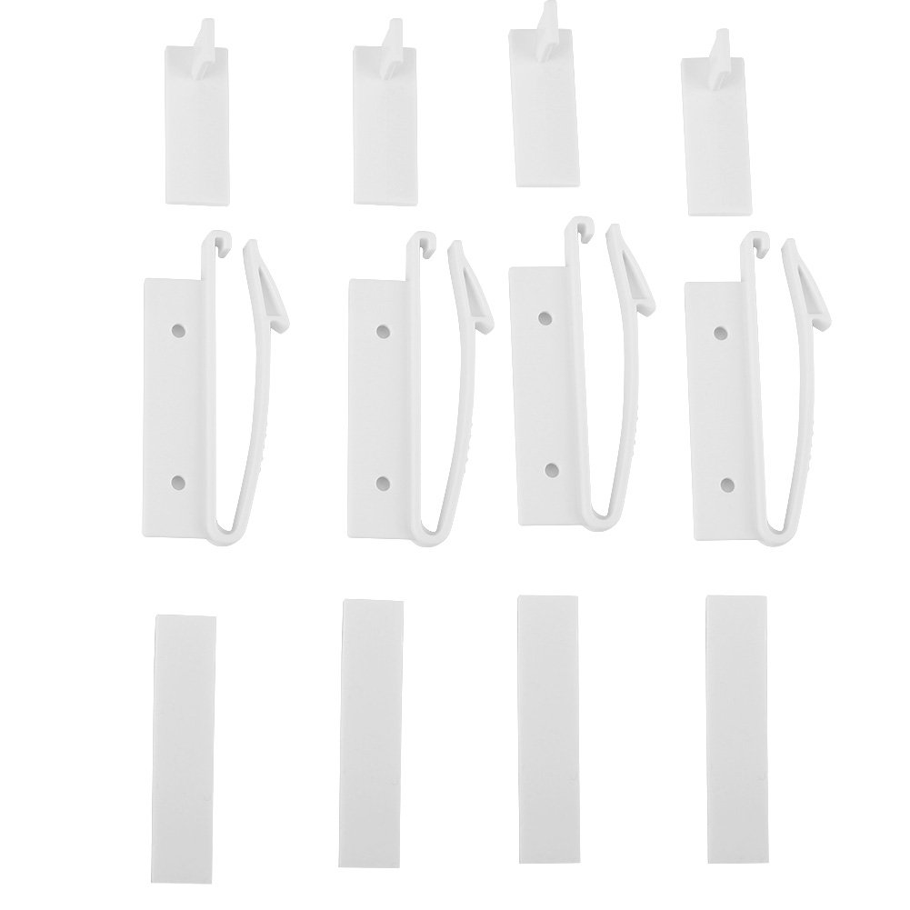 4PCS Invisible Baby Safety Drawer Locks - Childproof Sliding Cabinet & Closet Locks for Home Security - Perfect for Nursery, Kitchen & Bathroom Safety