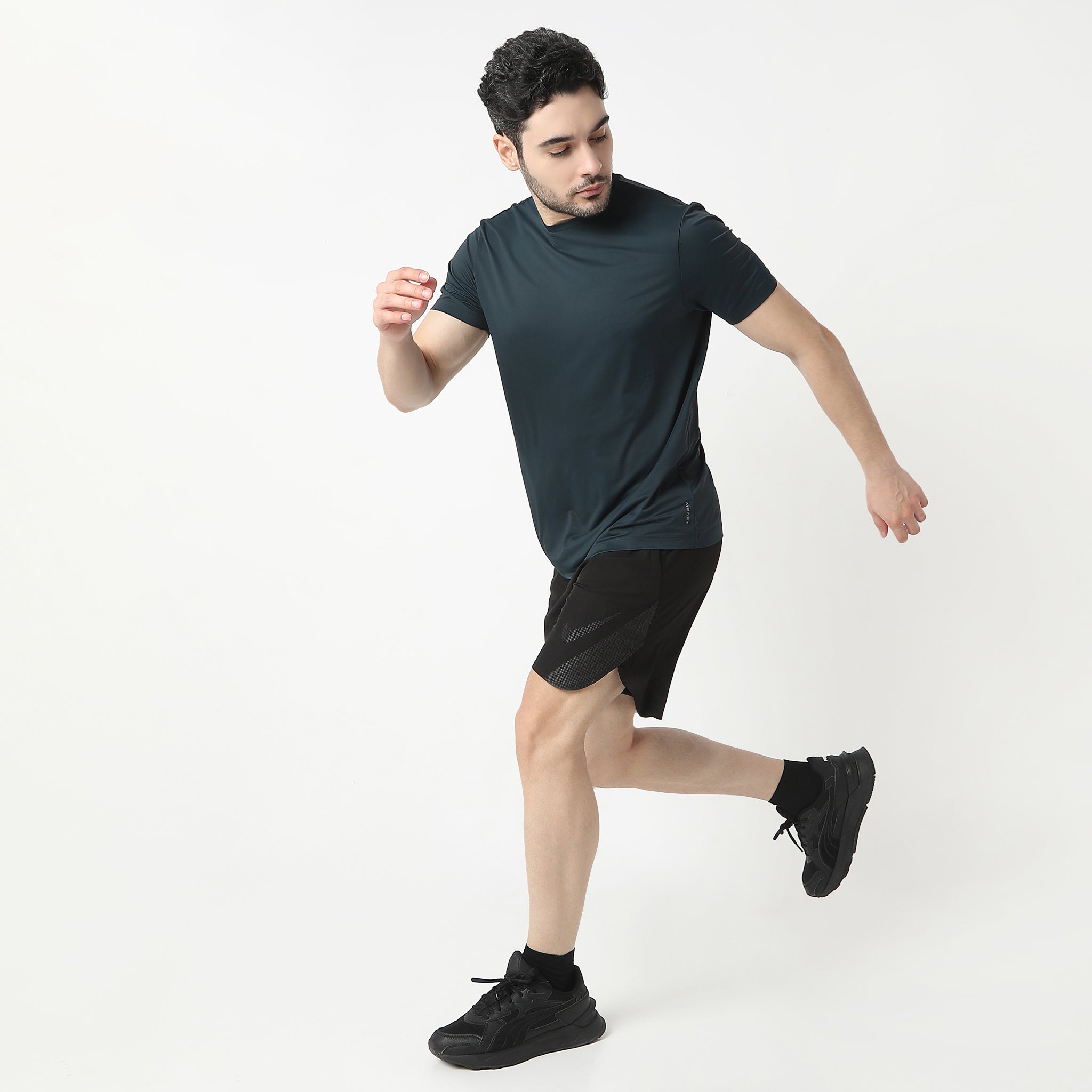 AirDry® Gym Tee - Moisture Wicking Workout Shirt with Fast-Drying E-Stretch Technology for Men & Women | Perfect for Running, Yoga, Gym and Active Lifestyle