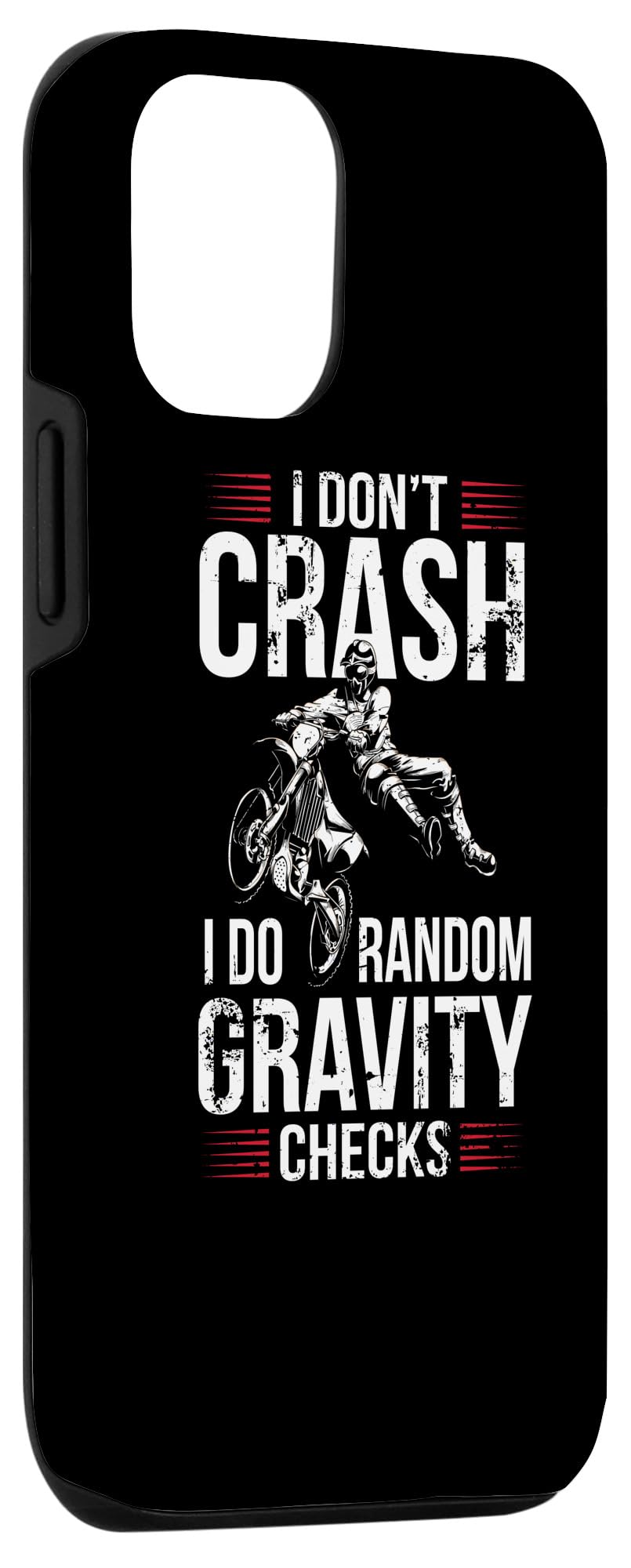 iPhone 12/12 Pro Shockproof Dirt Bike Case - Heavy Duty Protective Cover for Mountain Biking & Off-Road Adventures