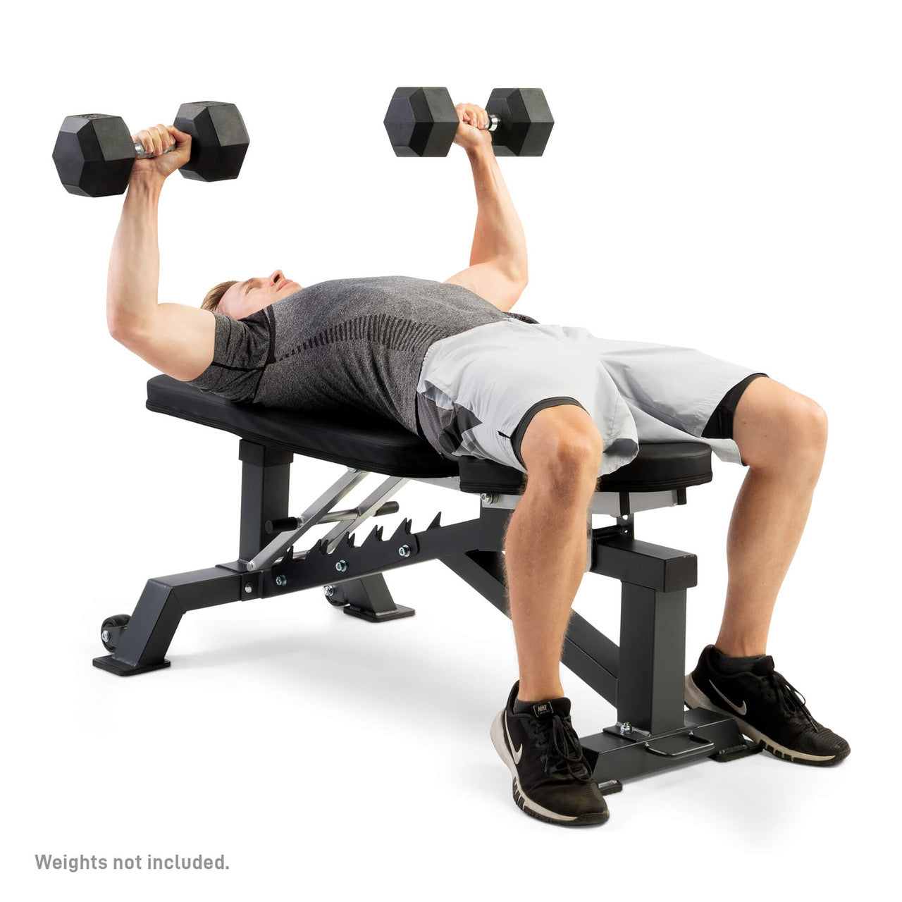 Marcy Deluxe Utility Bench SB-8062 - Adjustable Weight Bench for Home Gym, Full Body Workout & Strength Training - Perfect for Dumbbell, Barbell & Resistance Band Exercises