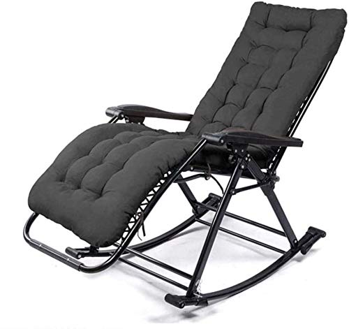 **Outdoor Rocking Recliner Chair - Foldable Lounge Chair for Balcony, Garden, Office & Patio - Comfortable Leisure Relaxation & Nap Chair for Adults (Style H)**    *Perfect for relaxing outdoors, enjoying your garden, or taking a quick nap in your home office.*