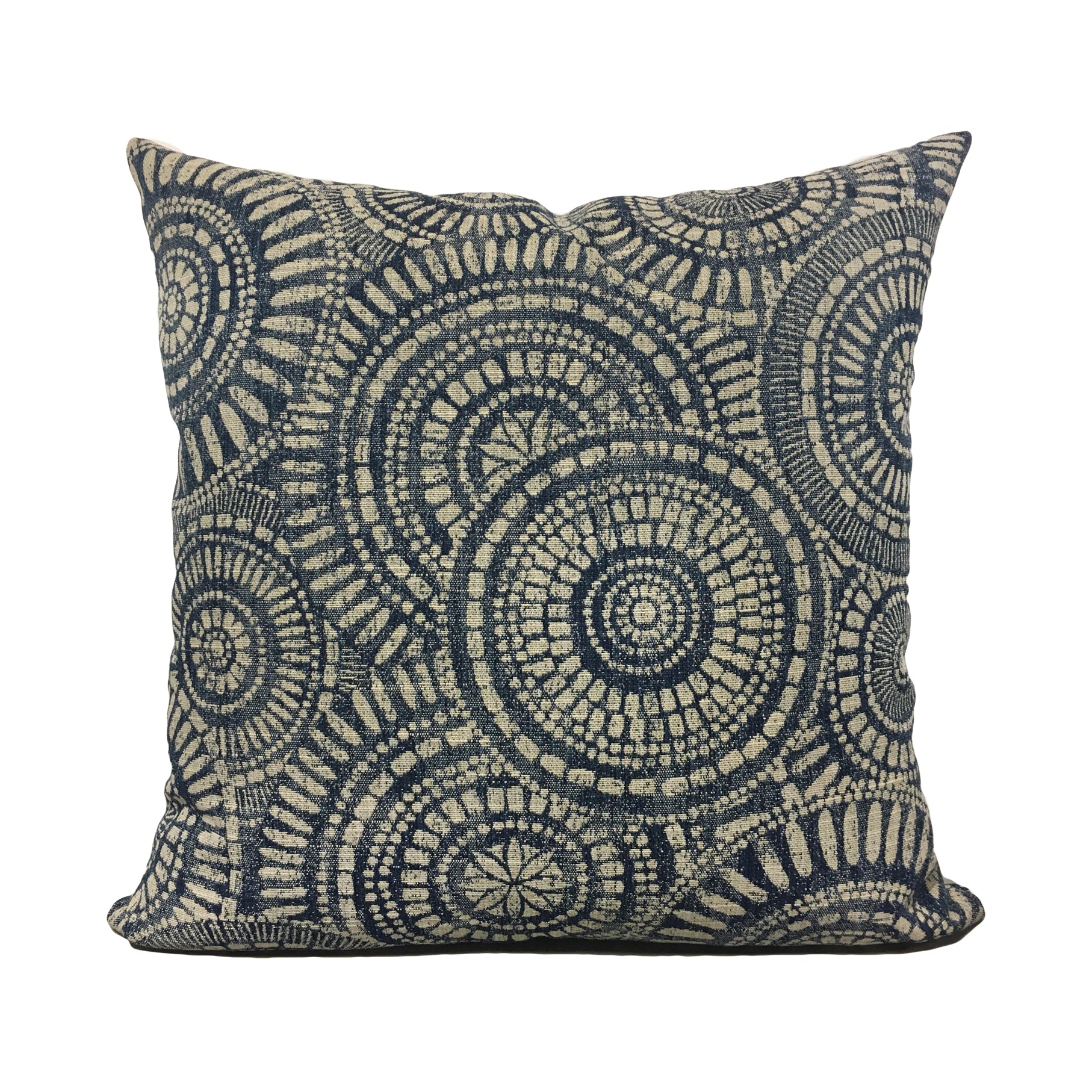 Wheeling Navy Throw Pillow 20x20 Inches - Soft Decorative Cushion for Sofa, Bed & Living Room - Home Decor Accent Pillow