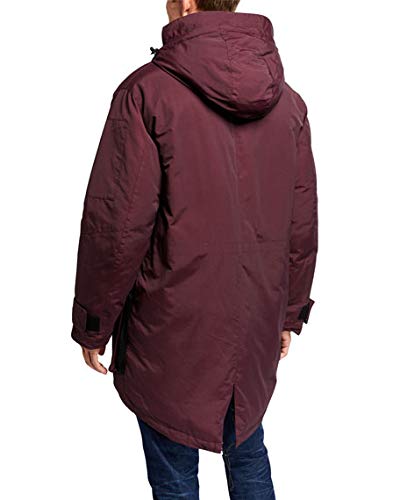 WeSC All Weather Parka for Men & Women - Medium Size, Fudge Brown Waterproof Winter Jacket - Perfect for Hiking, Camping & Outdoor Adventures