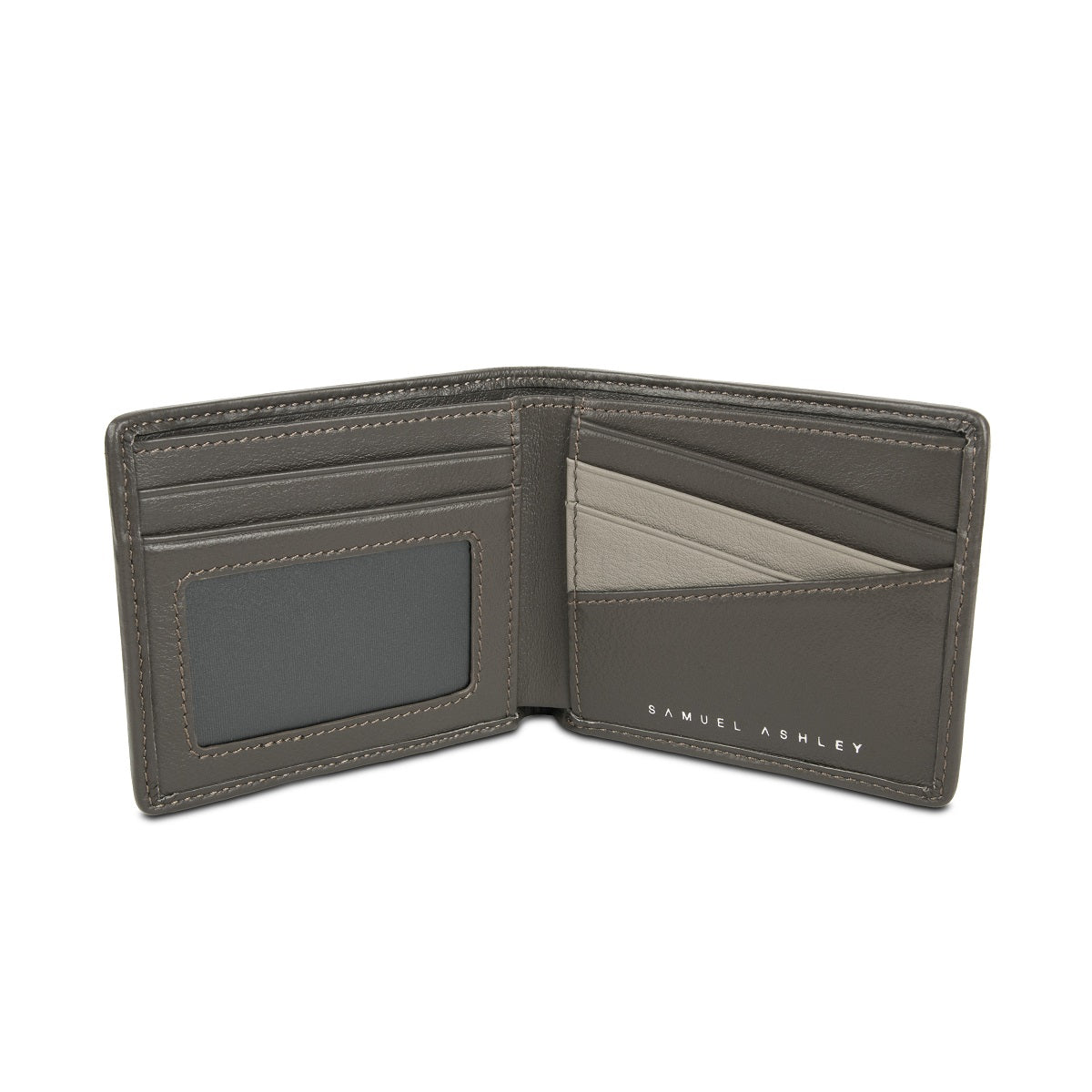 Premium Liam Genuine Leather Bi-Fold RFID Wallet for Men - Slim & Secure Credit Card Holder - Ideal for Travel, Business & Everyday Use