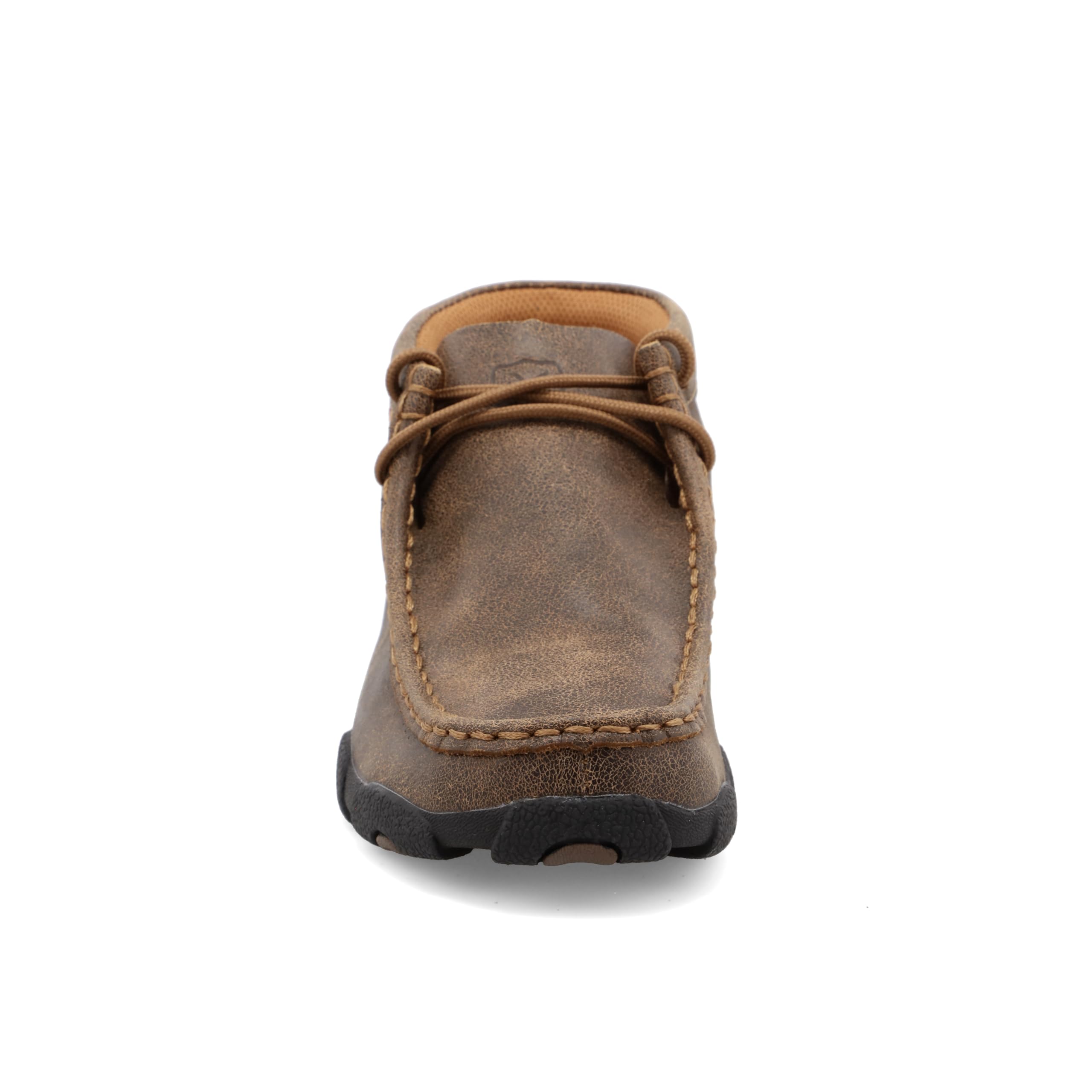 Twisted X Kids Chukka Driving Moc Bomber Shoes - Comfortable & Stylish for Boys & Girls - Perfect for Casual Wear, School & Outdoor Activities (Size 3.5 M)
