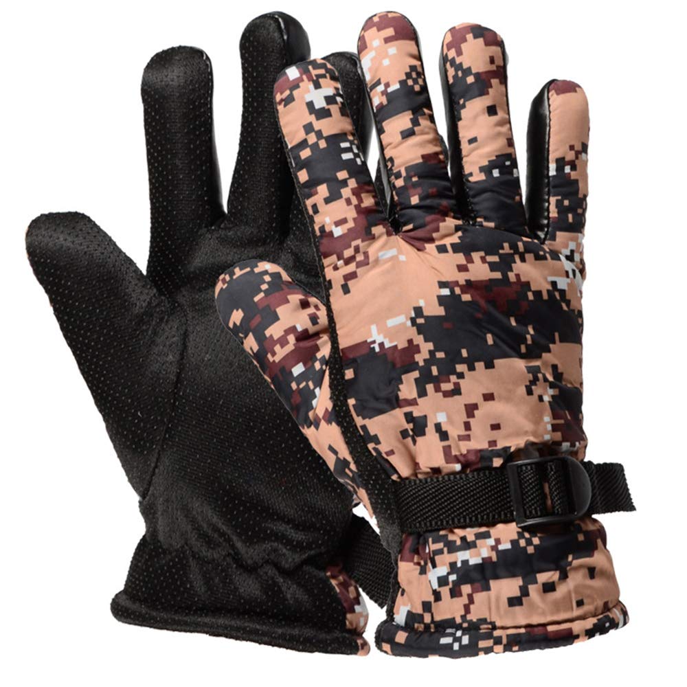 KINDOYO Men's Ski Gloves - Winter Sports & Outdoor Activities