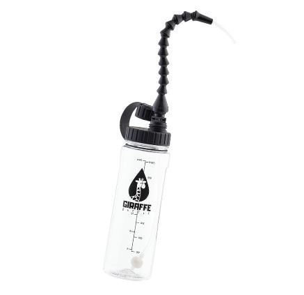 Hands-Free Giraffe Drinking Bottle with Adjustable Clamp & Bottle Holder - Perfect for Hiking, Gym, and Outdoor Activities