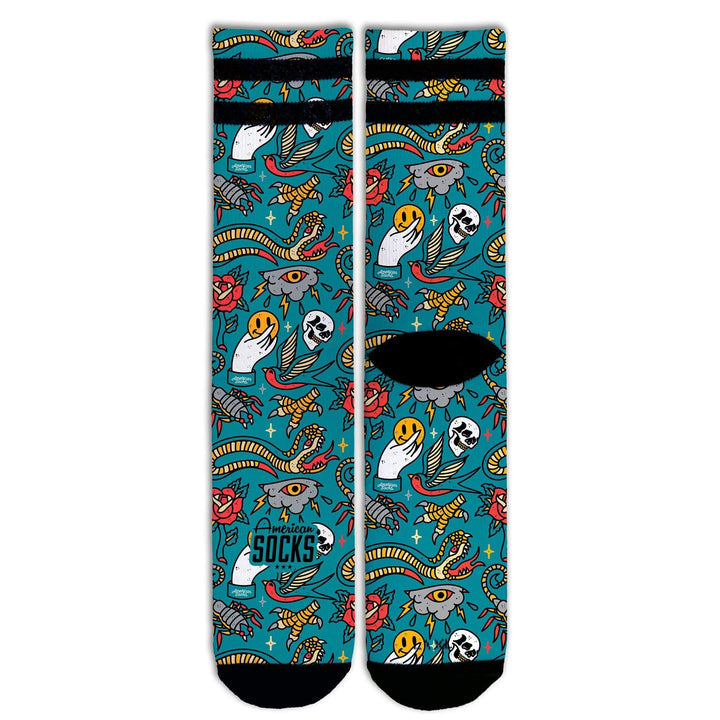 American Socks Signature Lowlife Mid High - Comfortable Casual & Athletic Socks for Men & Women - Perfect for Everyday Wear, Sports & Outdoor Activities
