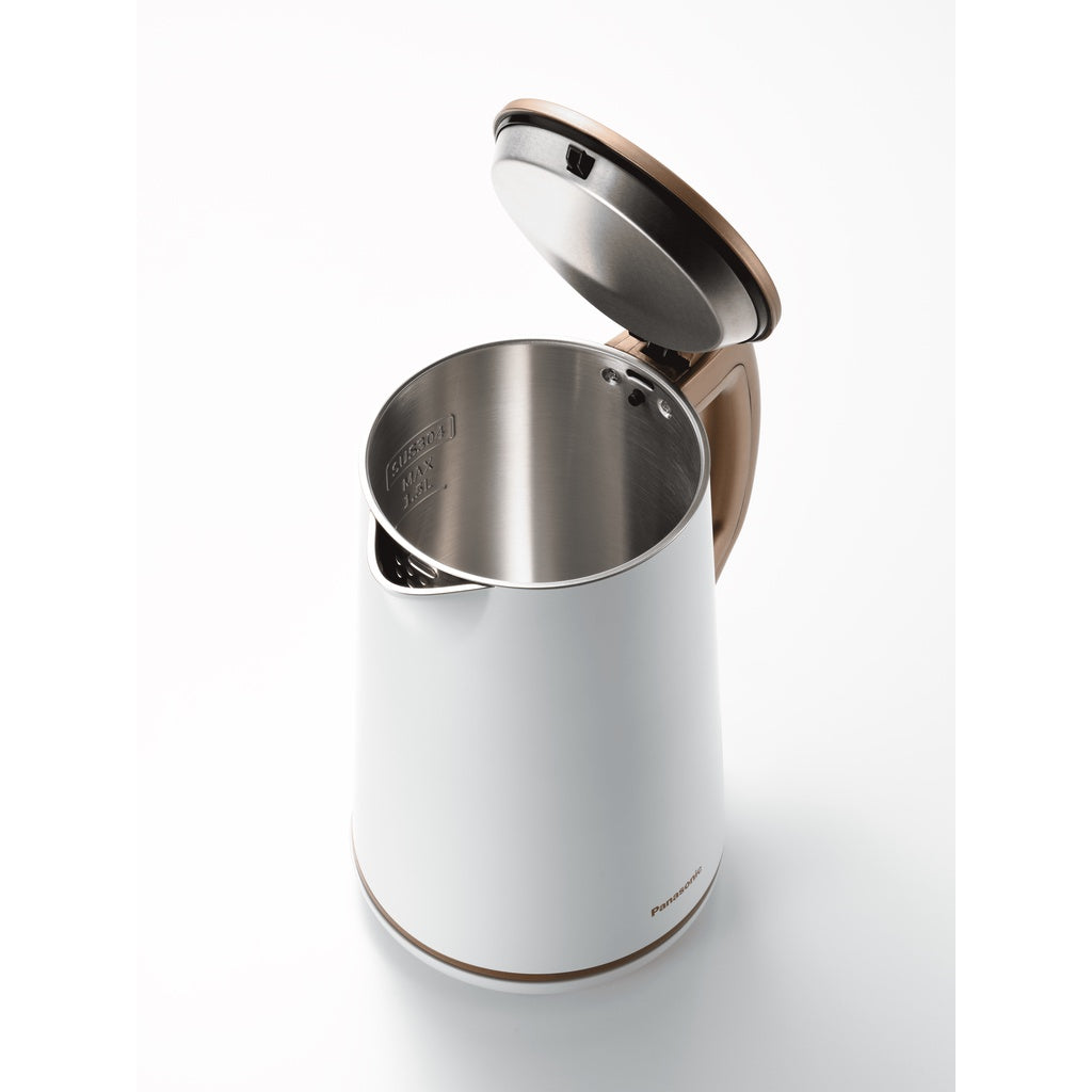 NC KD300WSH 1.5L Electric Kettle - Fast Boiling, Auto Shut-Off & Boil-Dry Protection - Perfect for Home, Office, Dorm & Travel Use